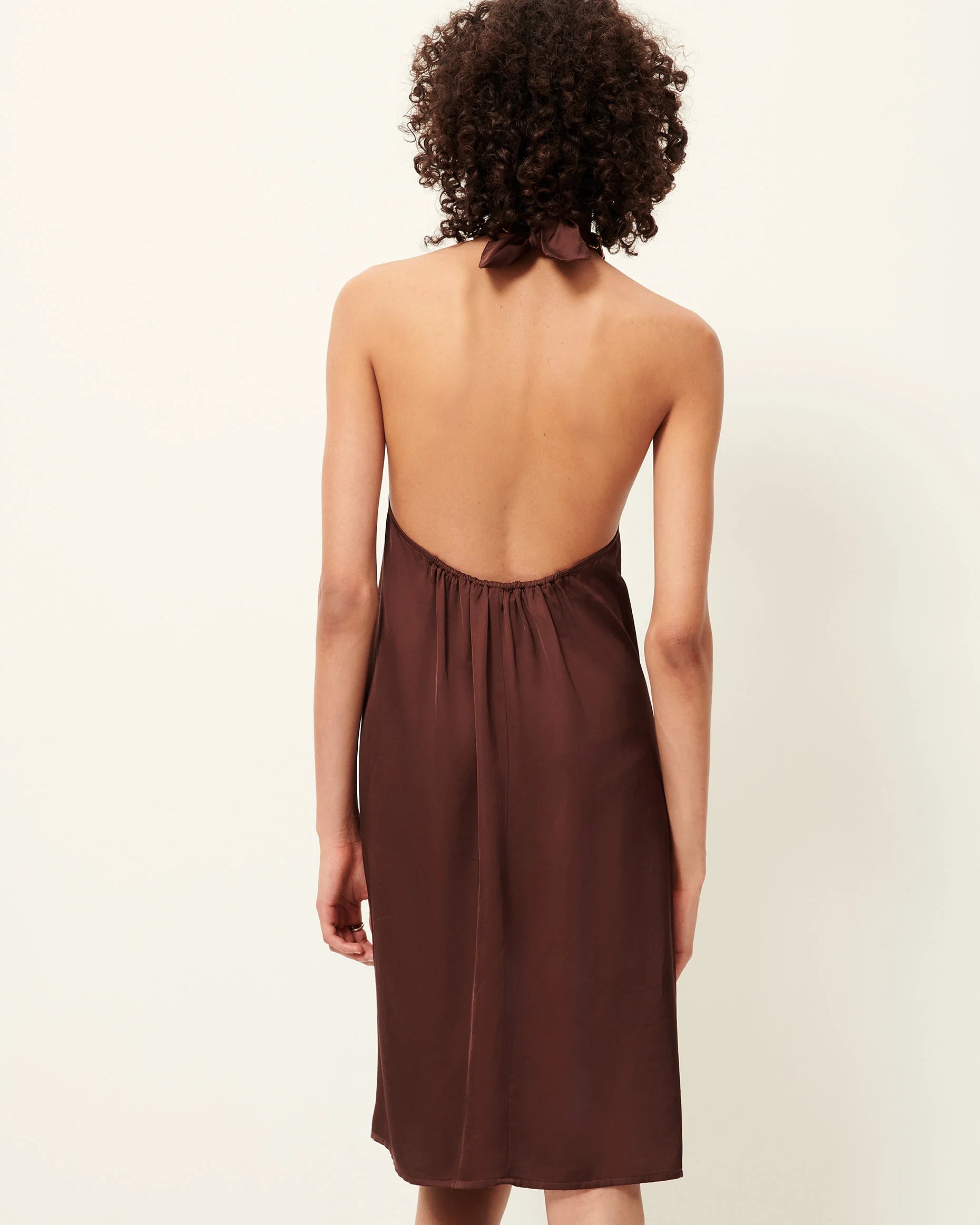 SESSUN Dress "Eira" moka