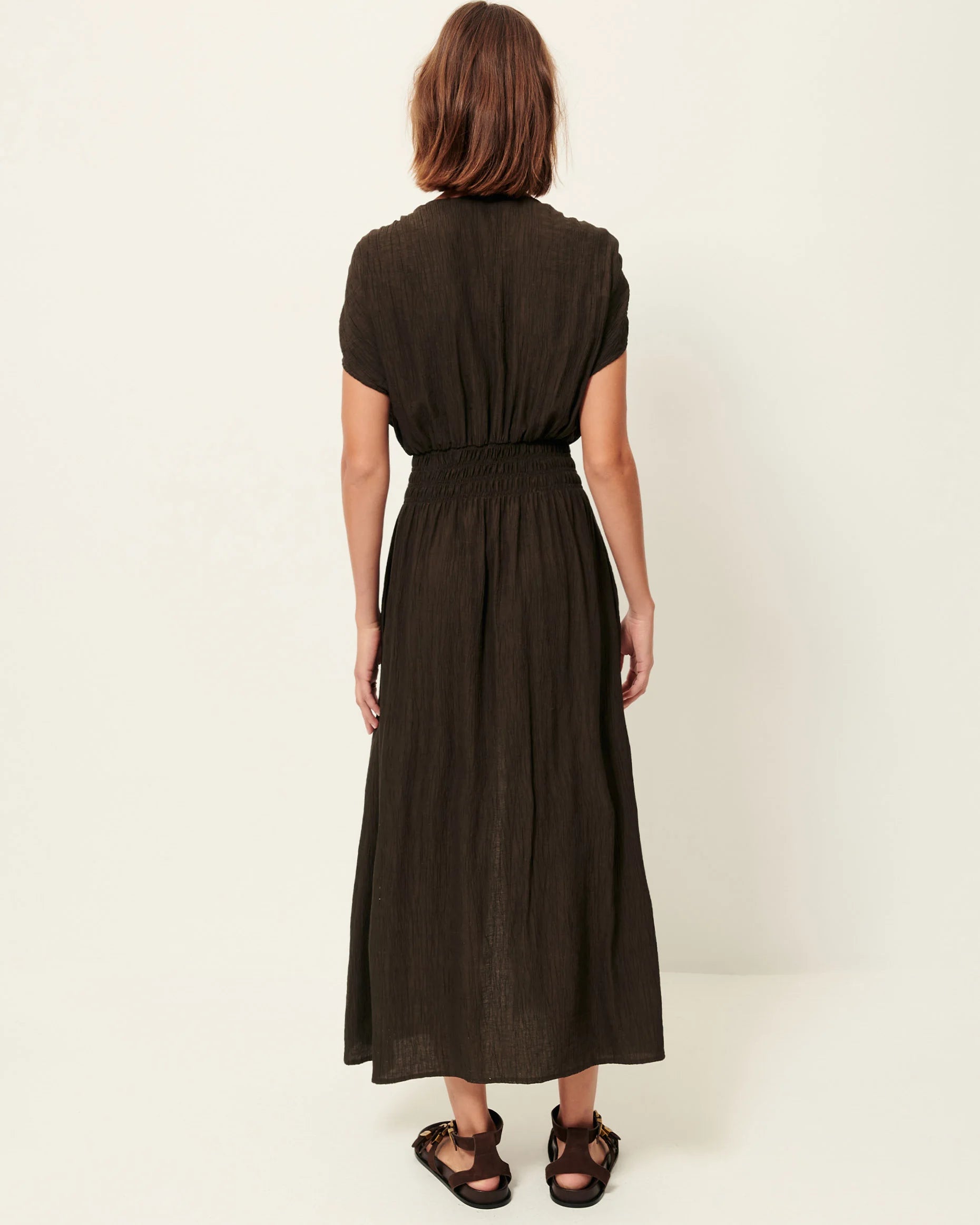 SESSUN Dress "Galiane" umbra
