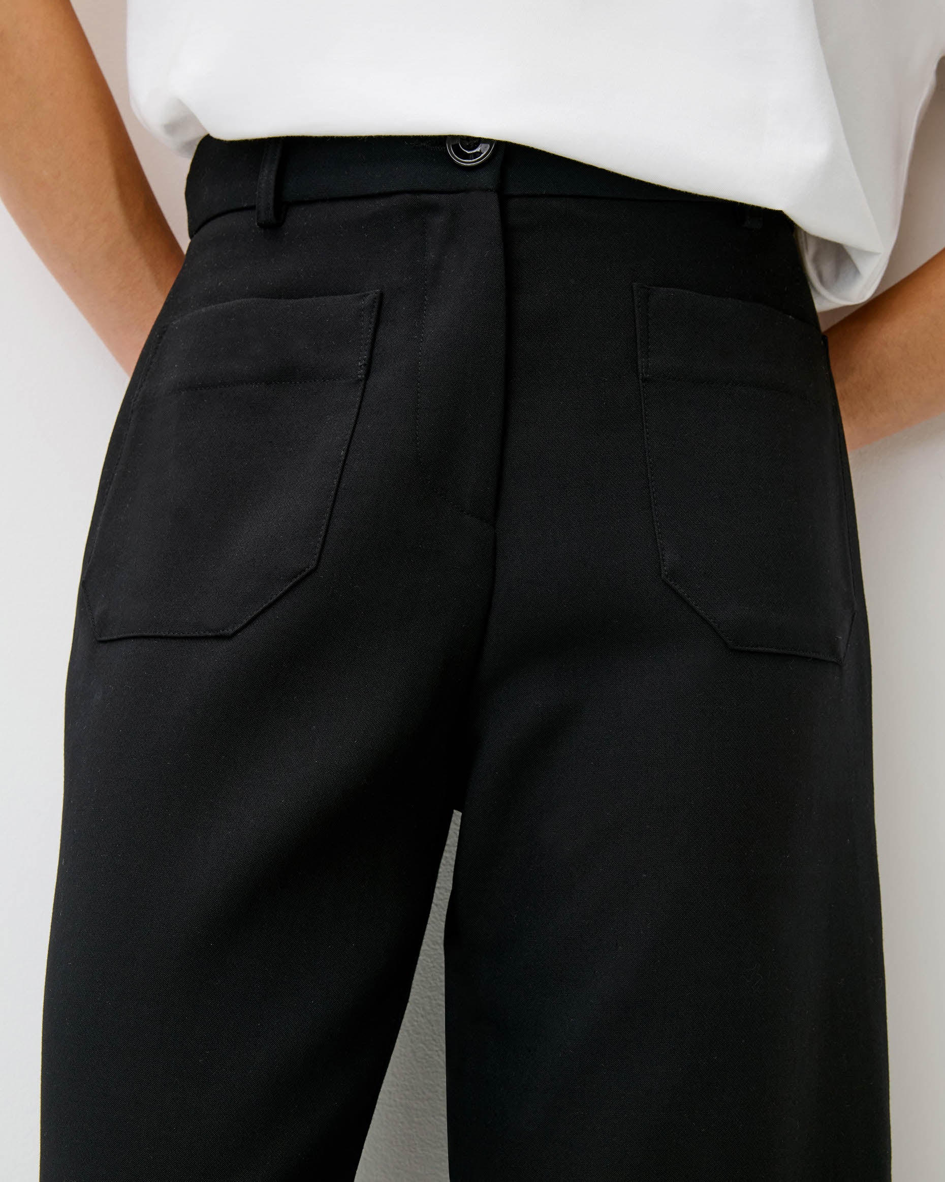 SESSUN Pants "Hudkin" black