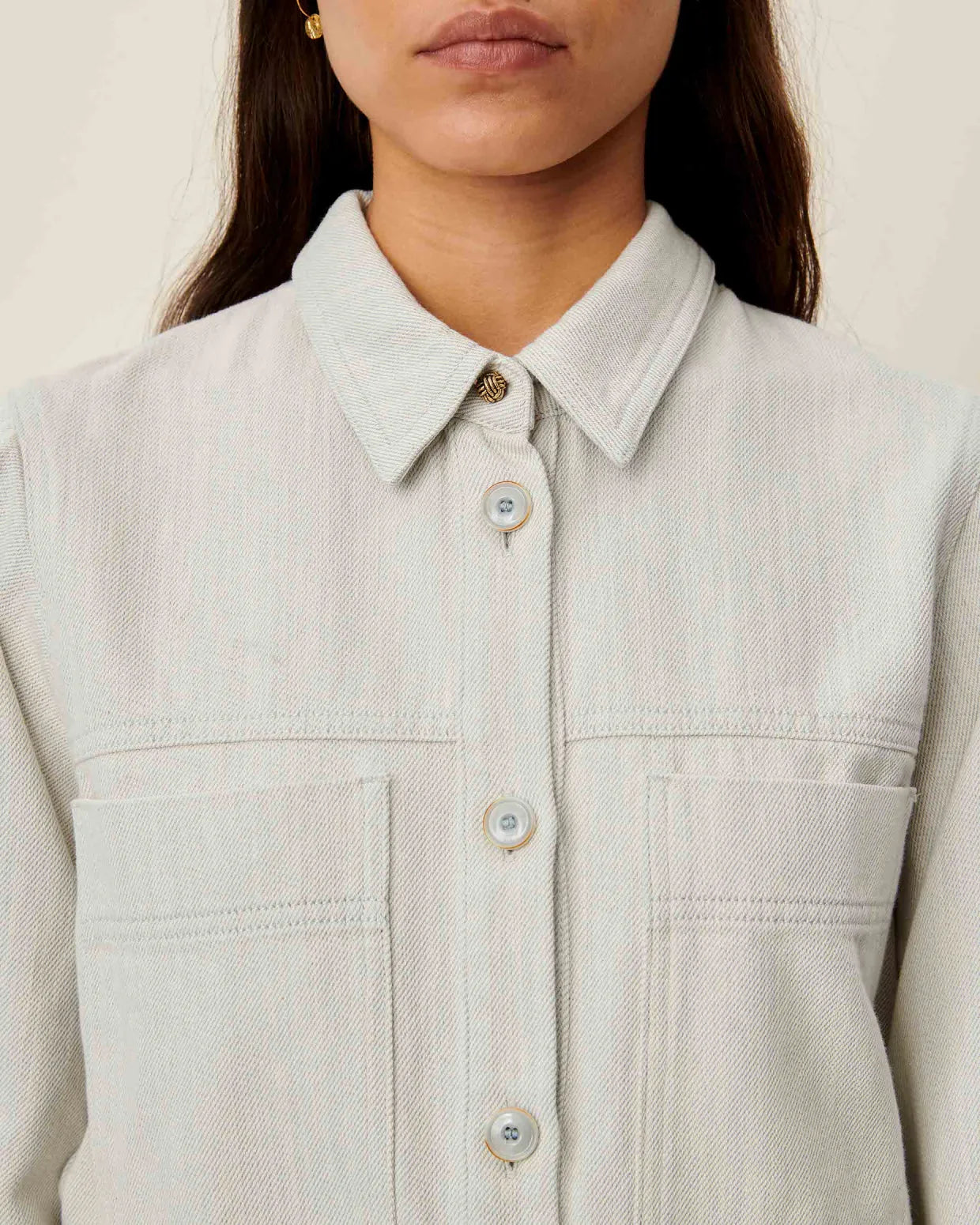 SESSUN Shirt "Leone" icy