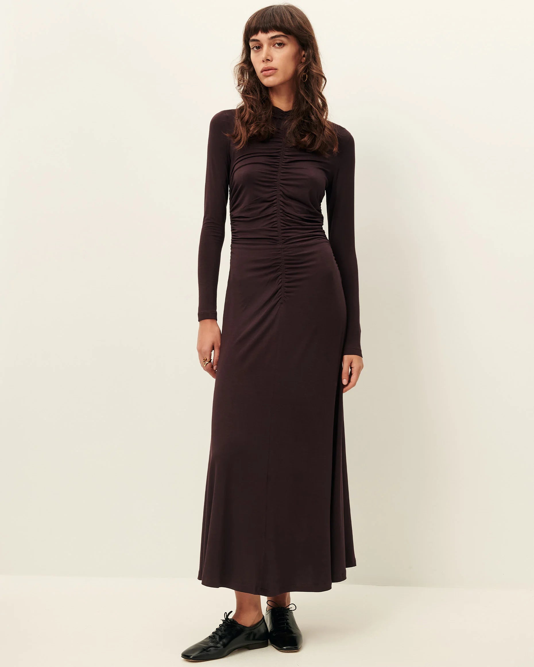 SESSUN Dress "Rita" huckleberry