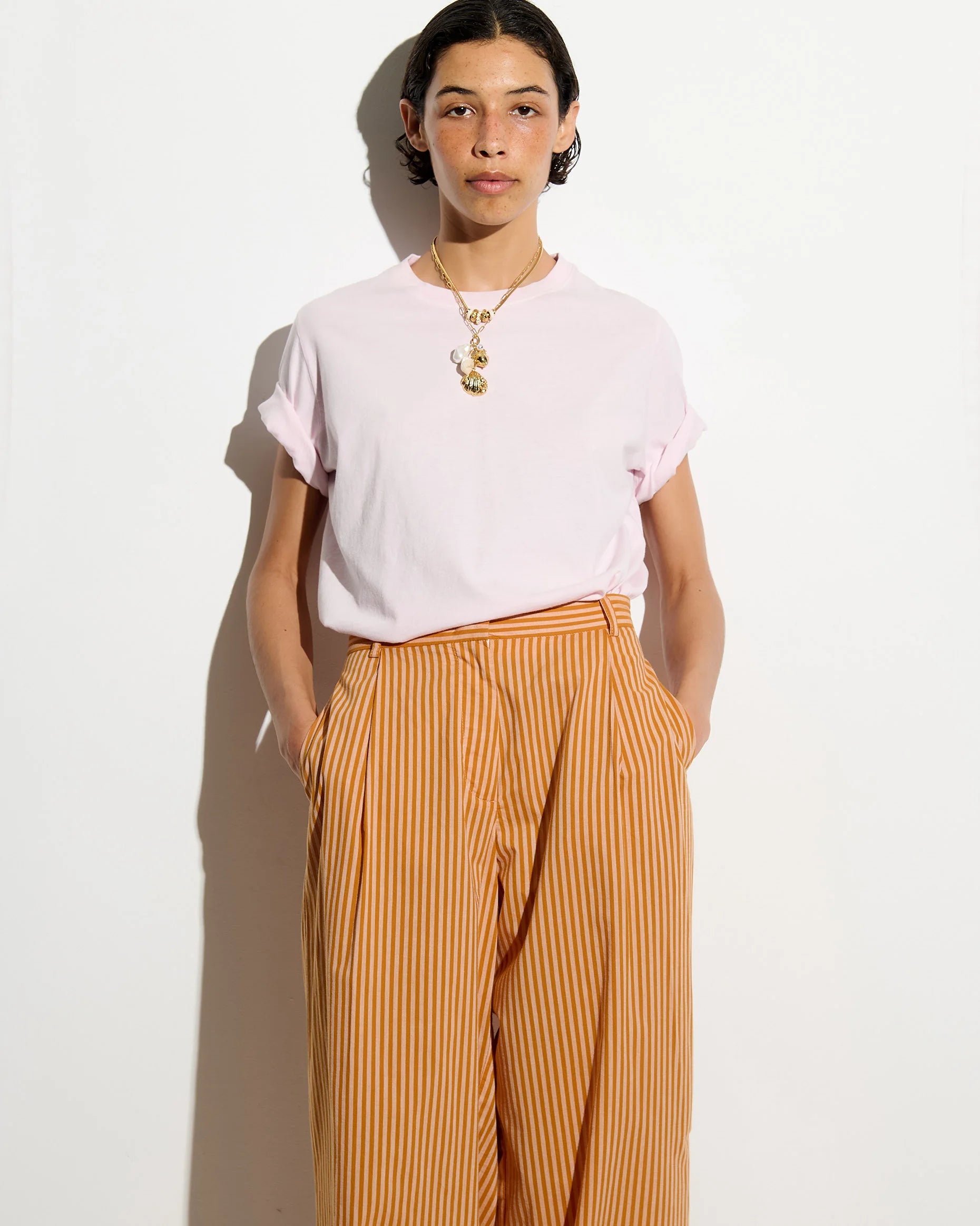 SESSUN T-Shirt "Sergio" rosee