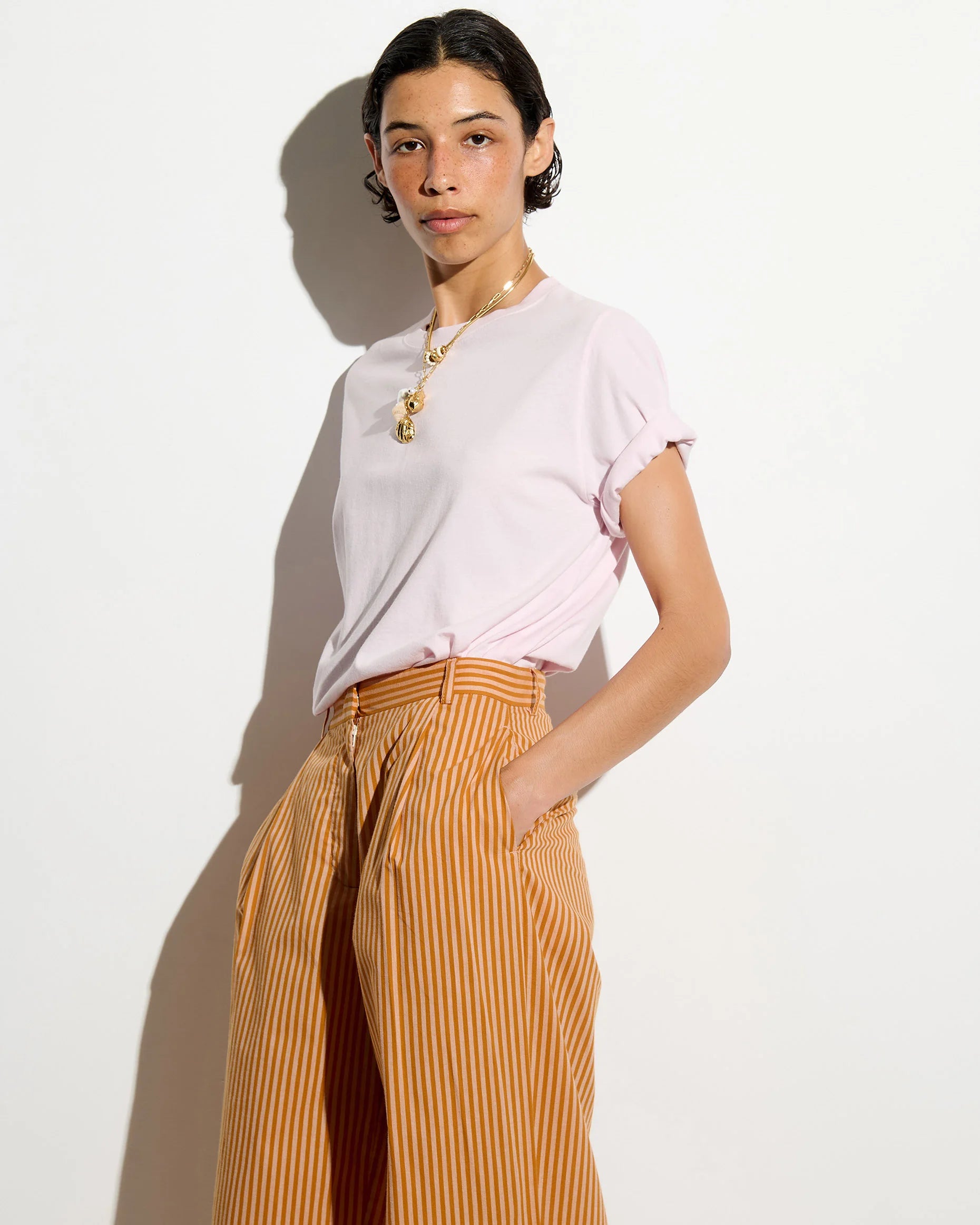 SESSUN T-Shirt "Sergio" rosee