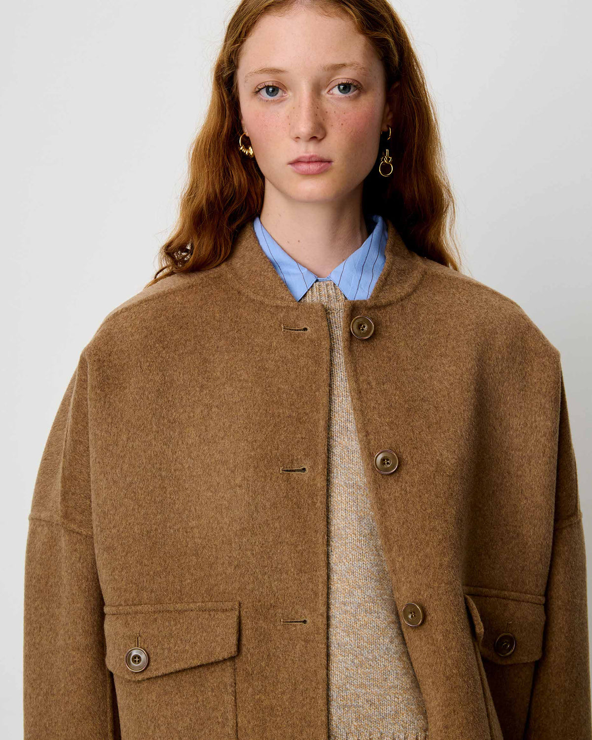 SESSUN Jacket "Yalespring" alpaga