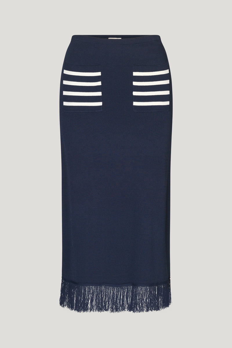 Baum & Pferdgarten Skirt Callis blue sailor