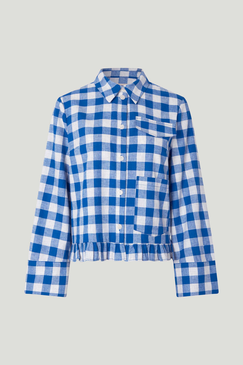 Baum & Pferdgarten Shirt Blouse Miluna blue sailor check