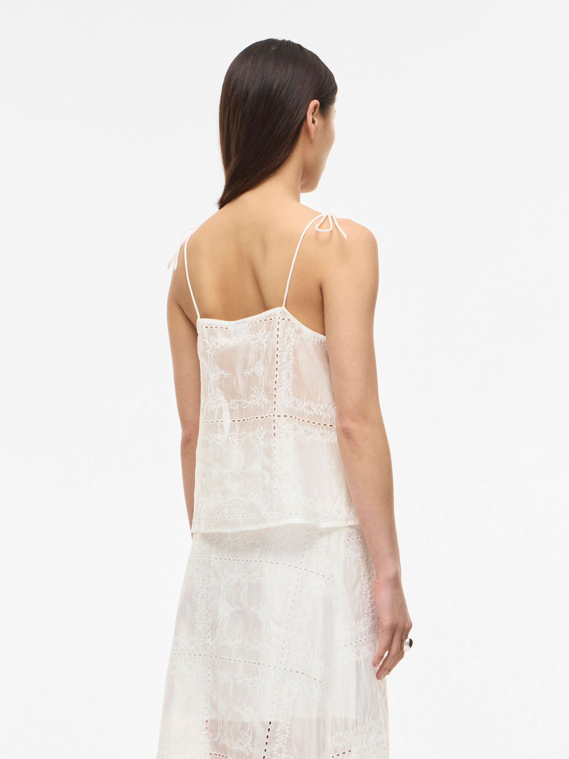 ROUGE EDIT Top "Luca" cloud dancer