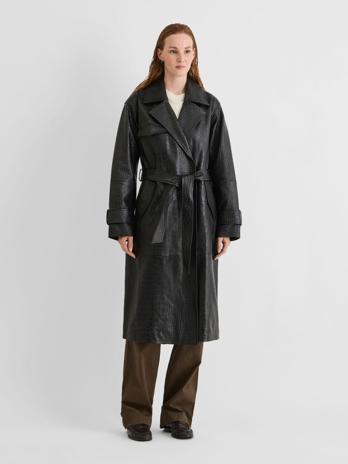 ROUGE EDIT Coat "Maya" meteorite