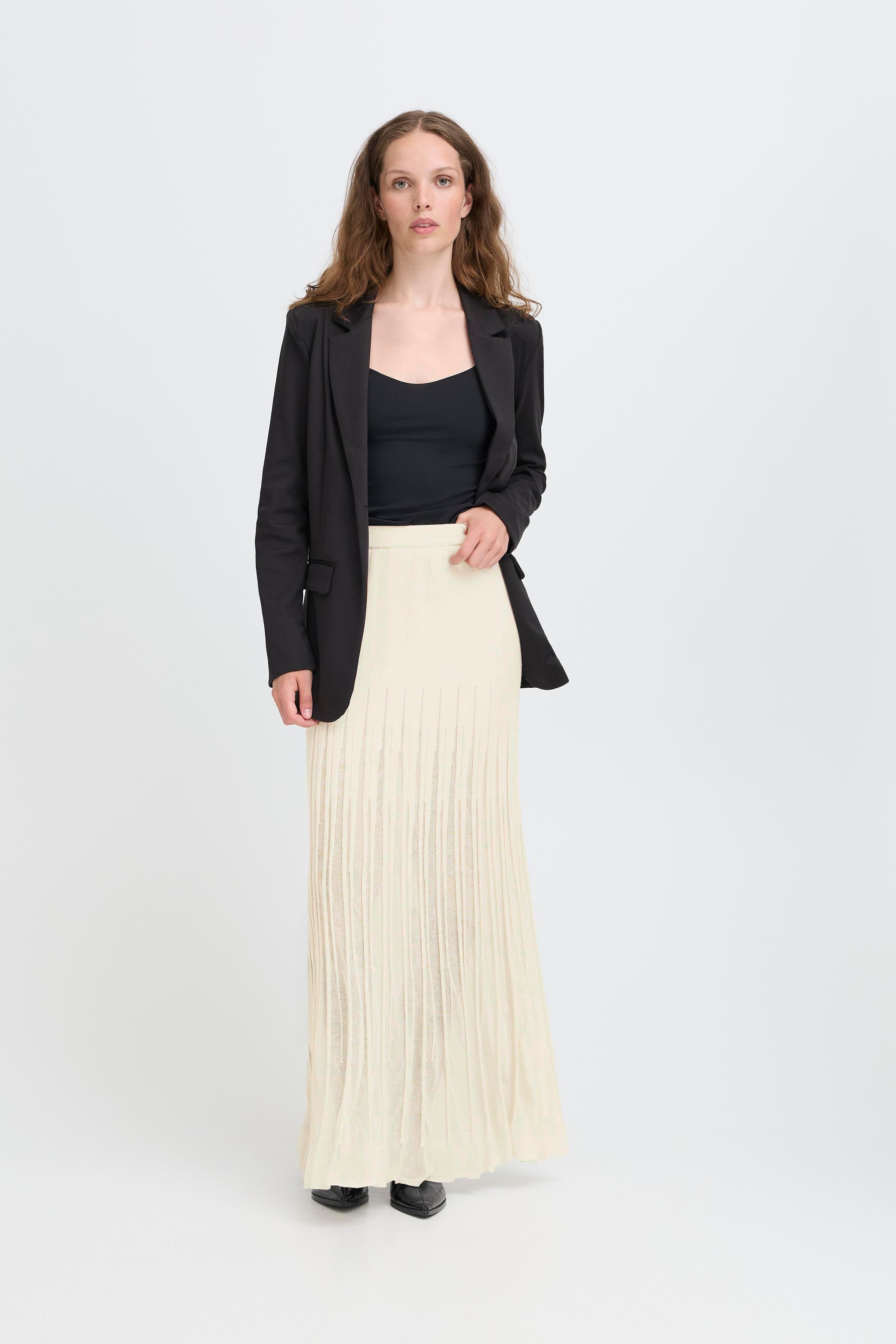 ICHI Skirt "Boston" birch