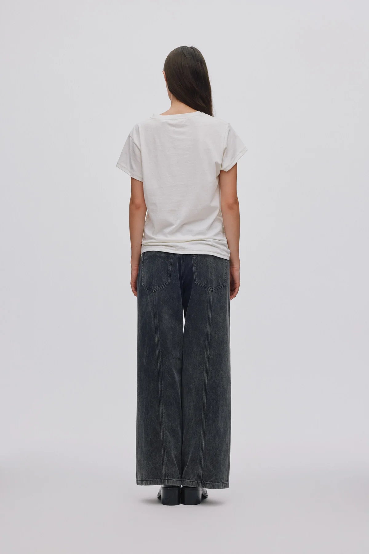 RABENS SALONER Jeans "Lane" washed black