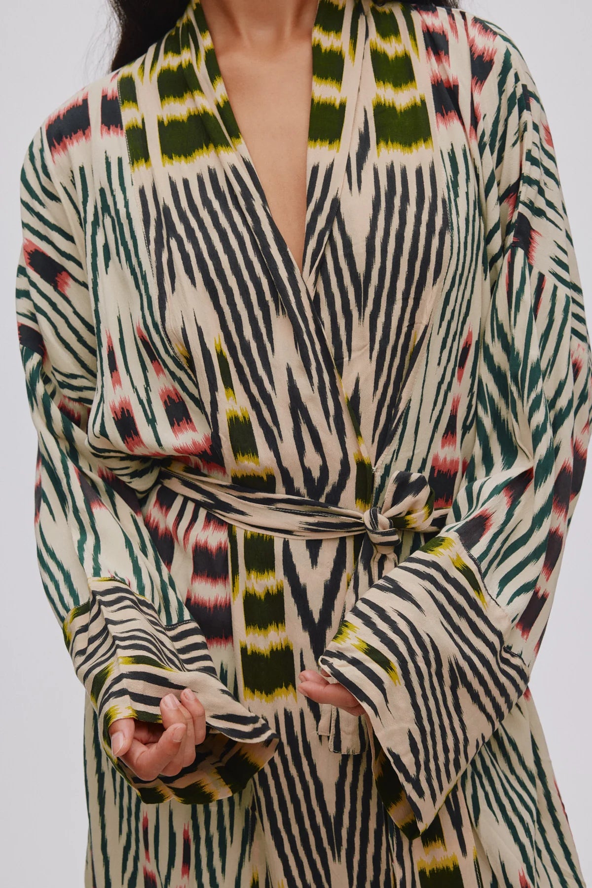 RABENS SALONER Dress "Sunita" forest