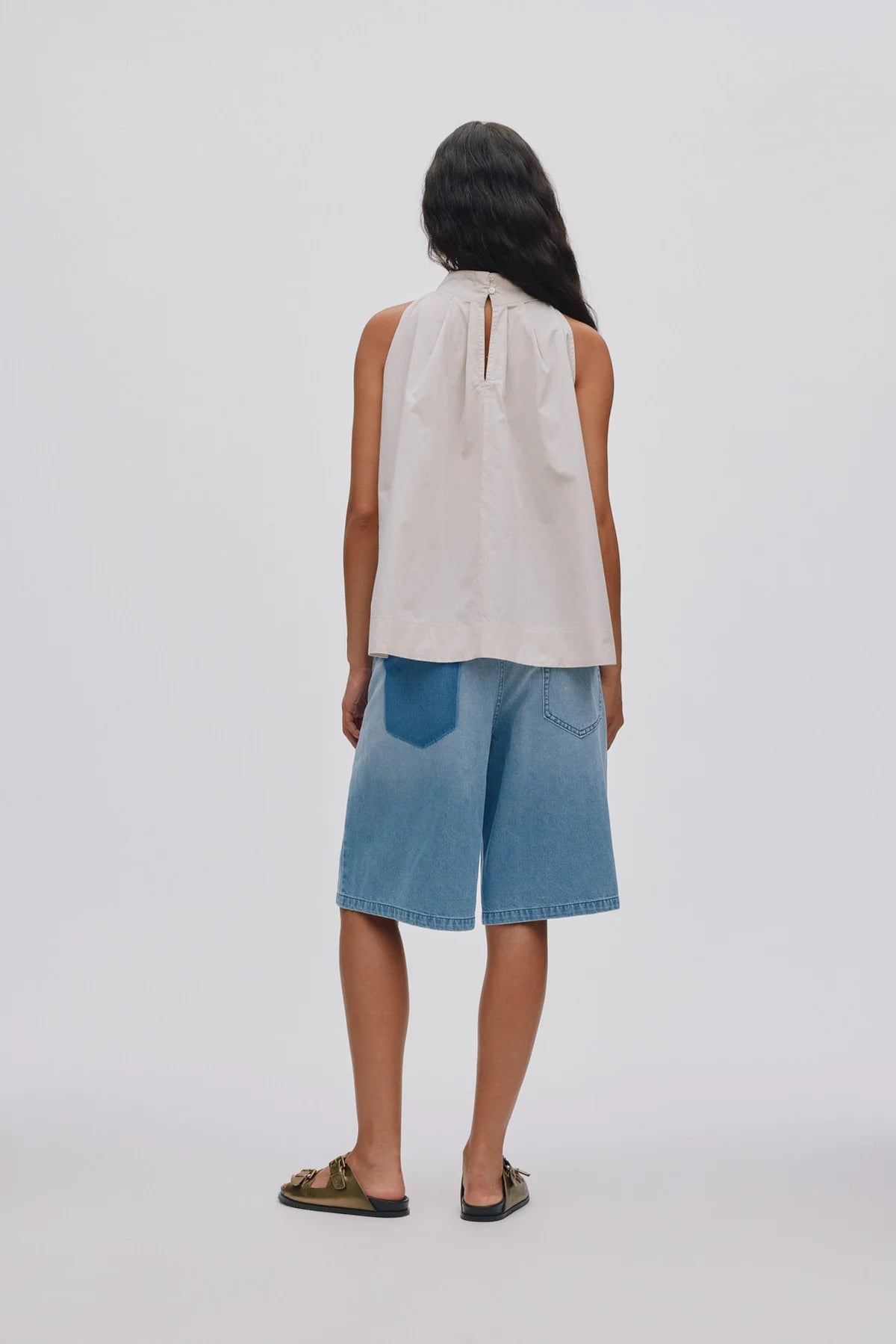 RABENS SALONER Top "Annia" clay