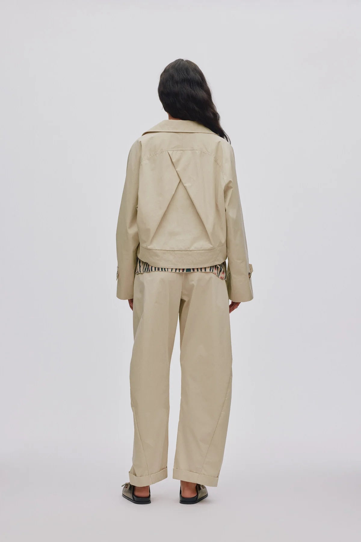 RABENS SALONER Jacket "Tilla" sand