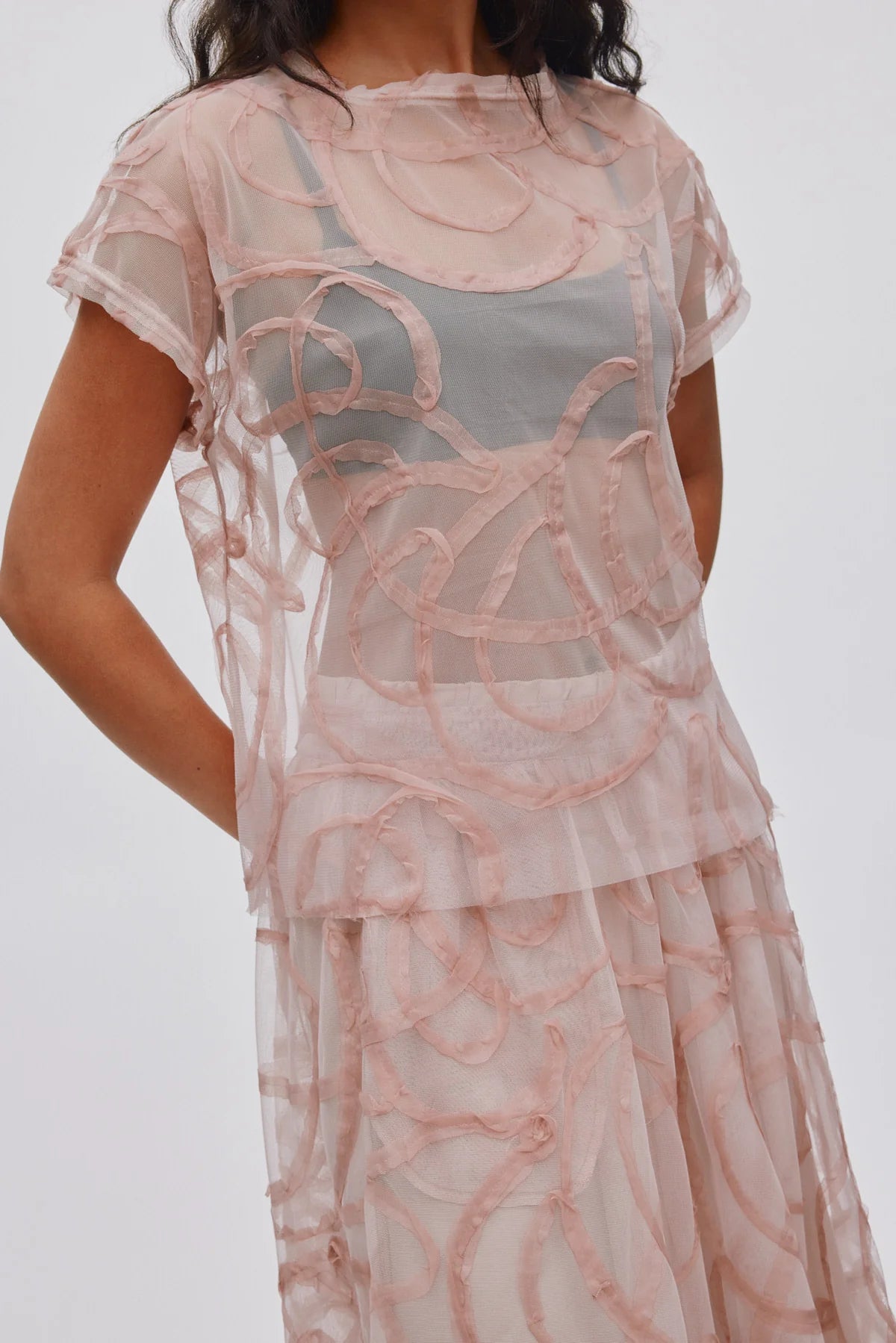 RABENS SALONER Top "Gritt" blush