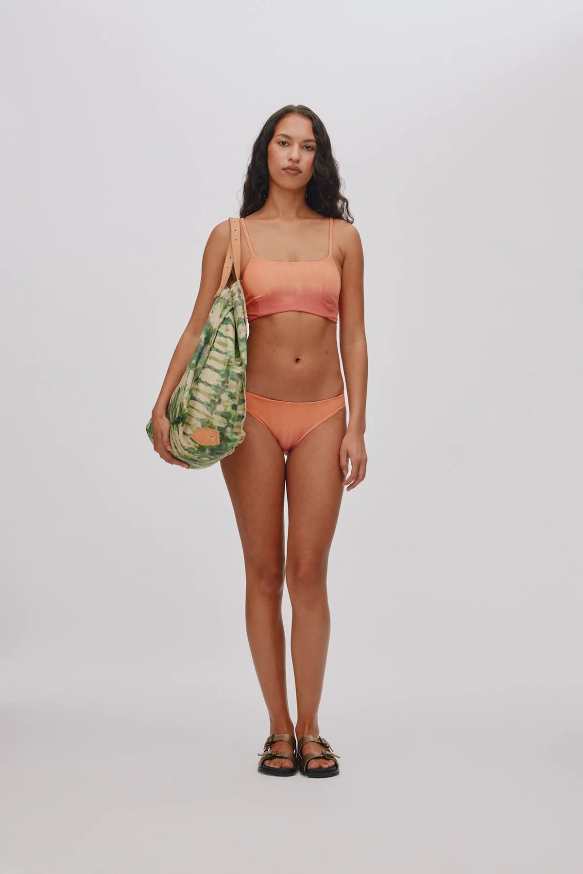 RABENS SALONER Swimwear "Rudy" mandarin pink