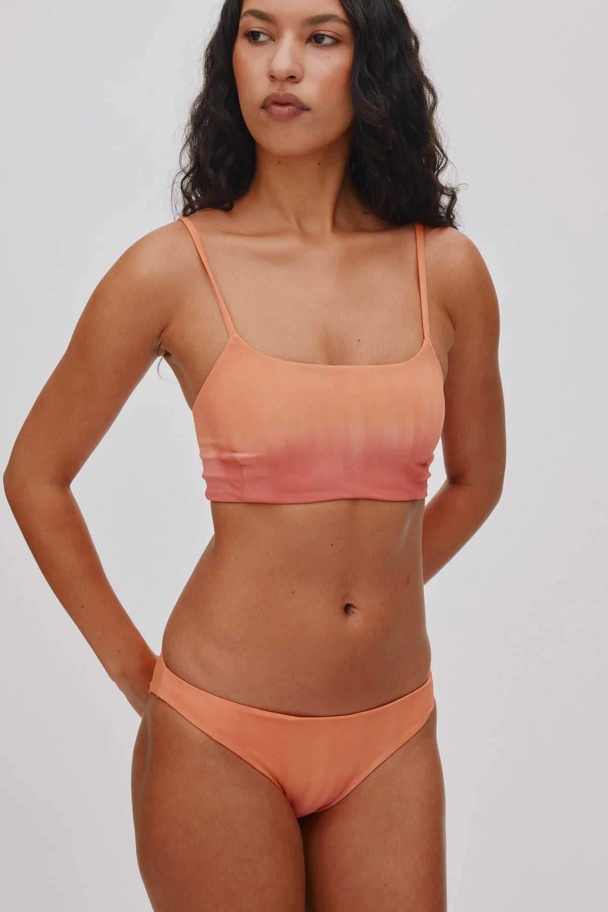 RABENS SALONER Swimwear "Rudy" mandarin pink