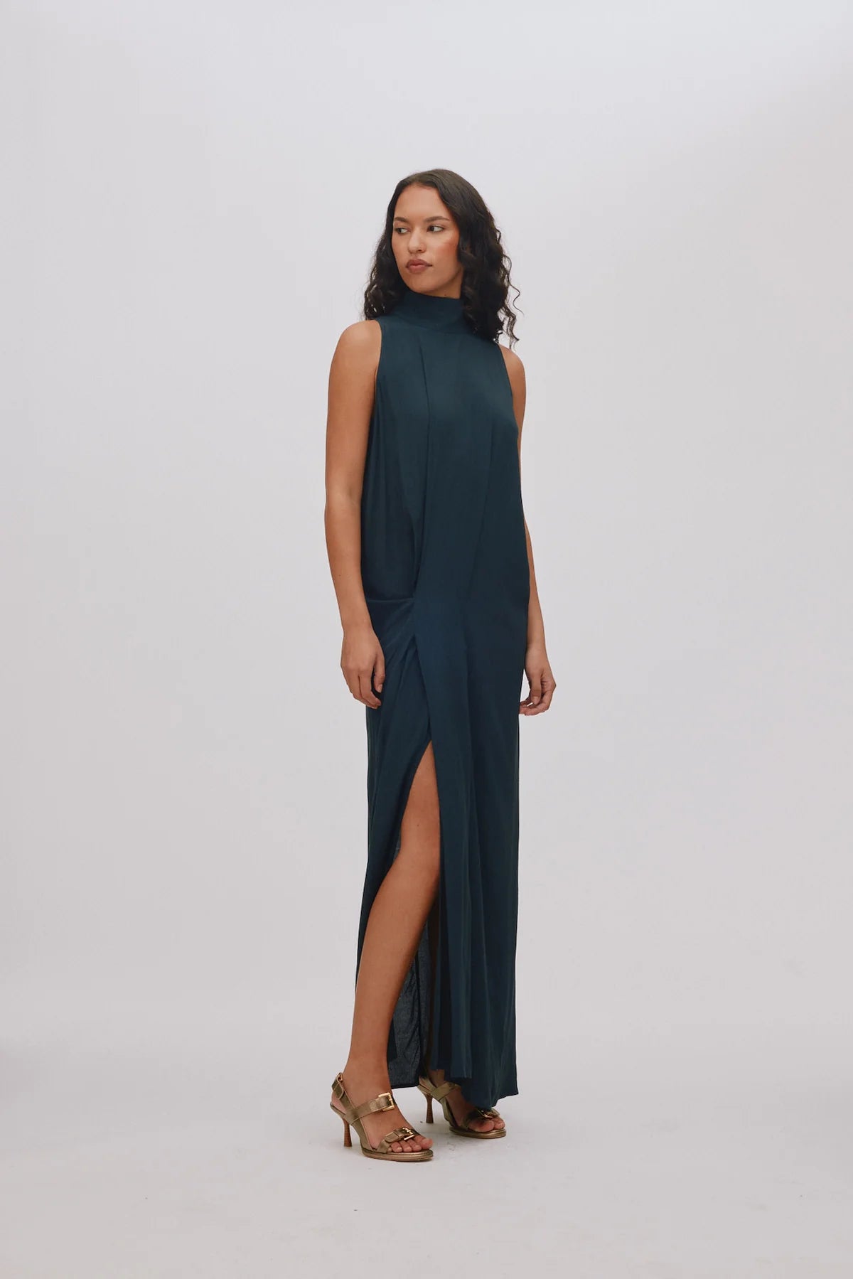 RABENS SALONER Dress "Sima" faded black