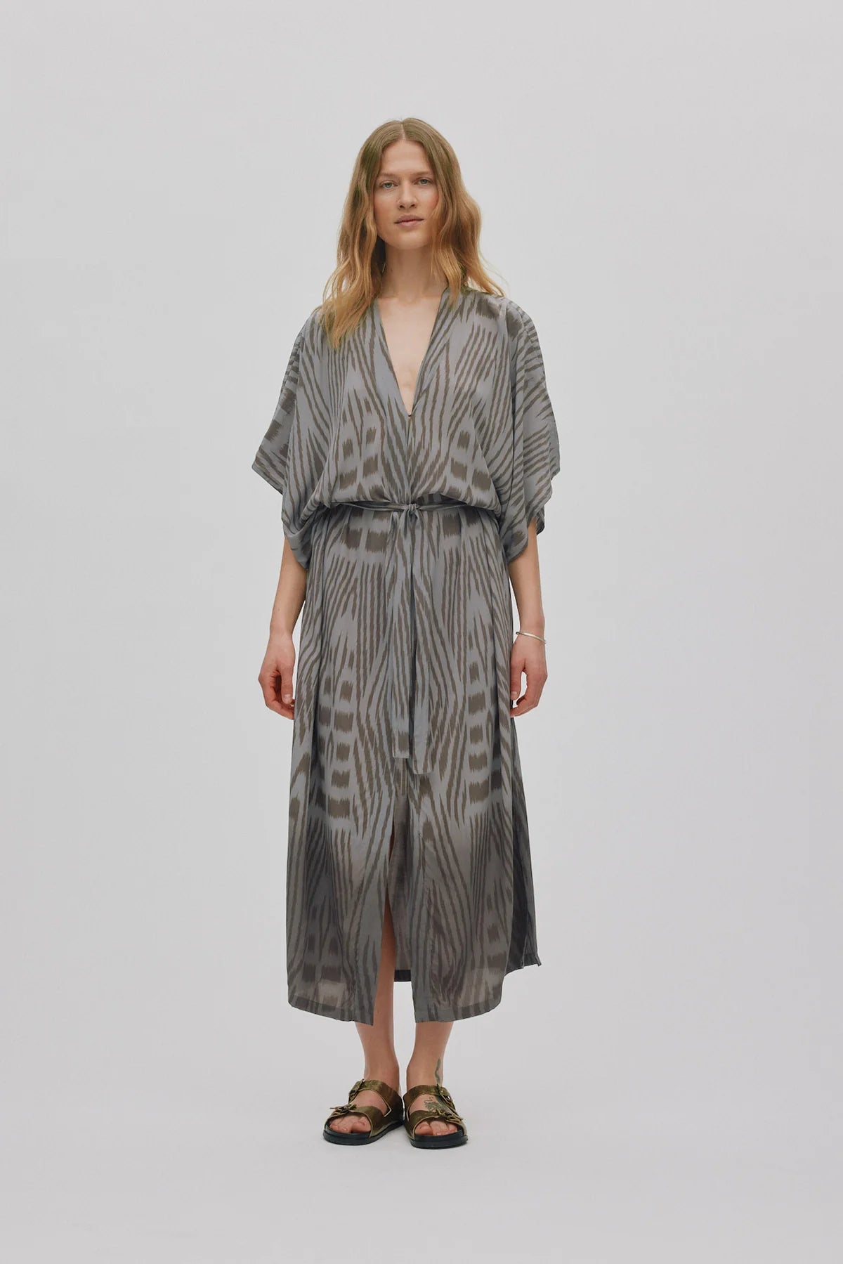 RABENS SALONER Dress "Alesandra" asphalt
