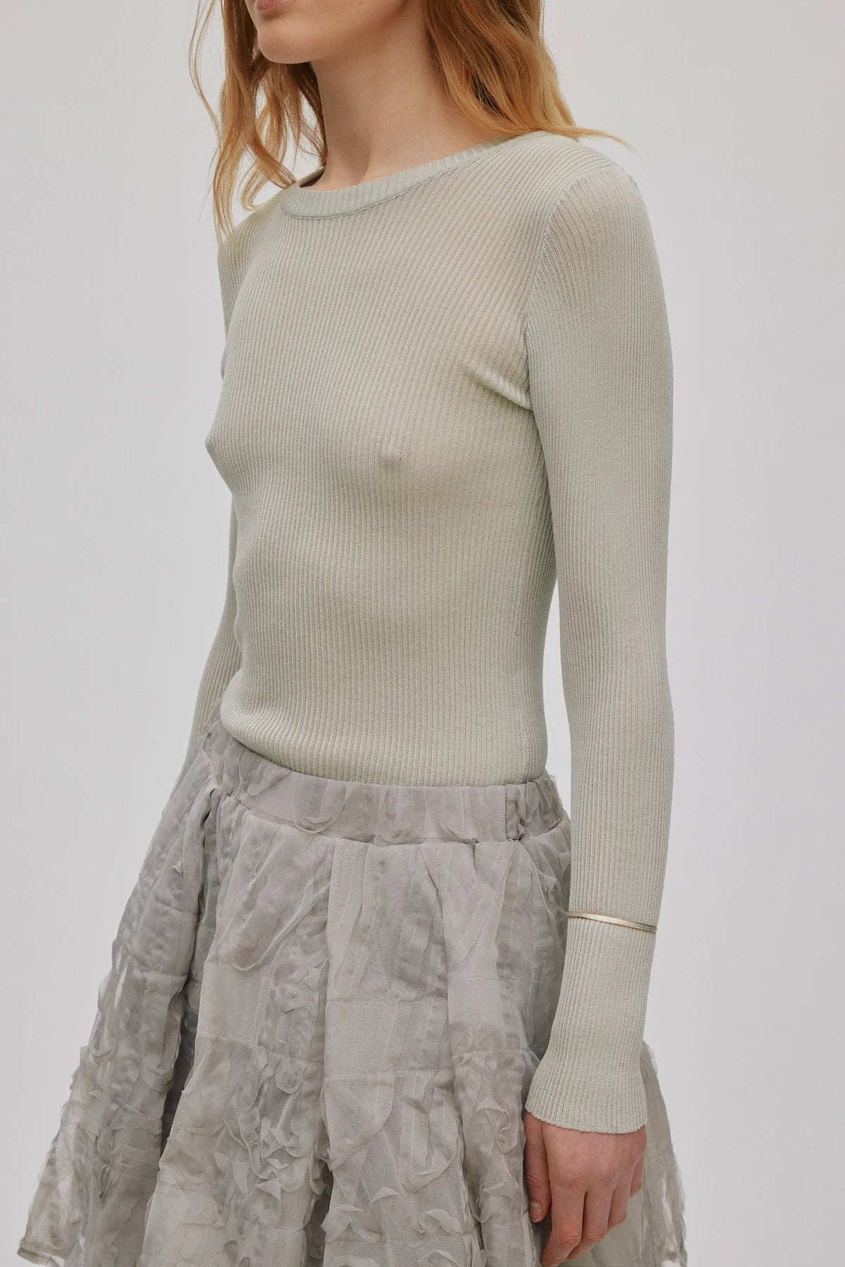 RABENS SALONER Skirt "Sibora" silver