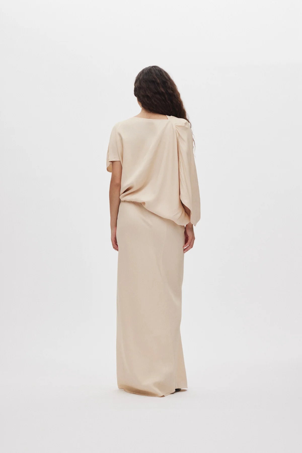 RABENS SALONER Dress "Mila" sand dollar