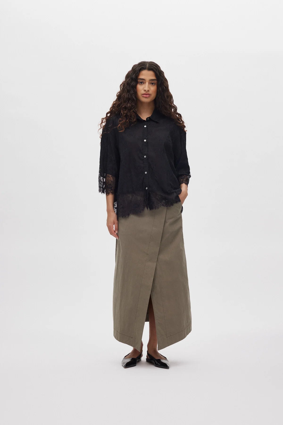 RABENS SALONER Shirt "Babara" black