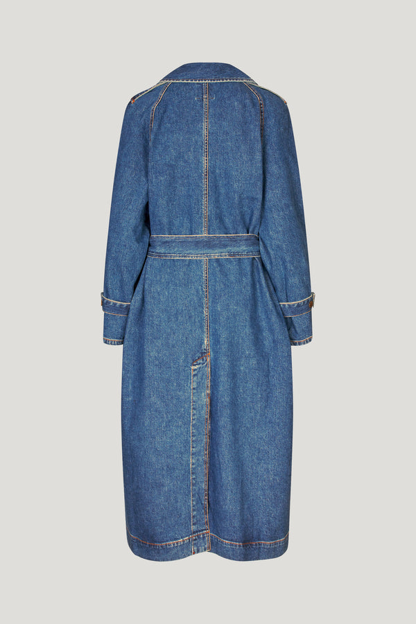 Baum & Pferdgarten Coat Delilah blue denim