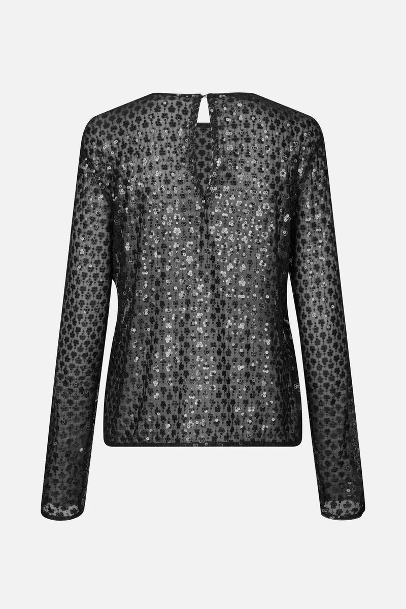 Baum & Pferdgarten Top Jasmin black sequins