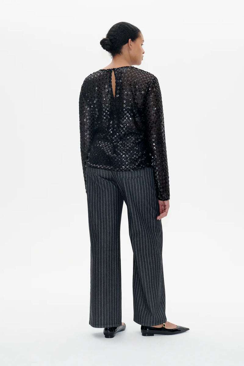 Baum & Pferdgarten Top Jasmin black sequins