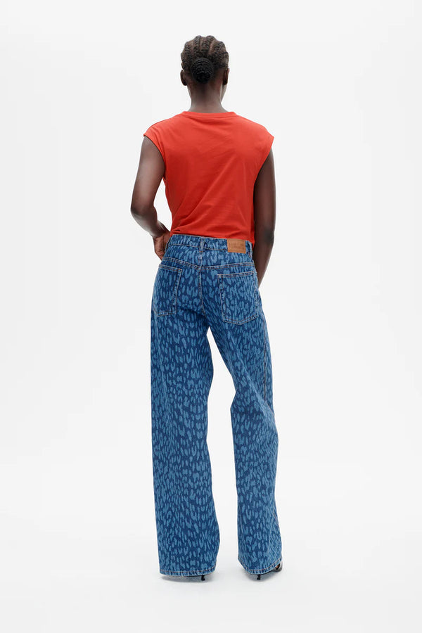 Baum & Pferdgarten Jeans "Nicolette" Leopard blue