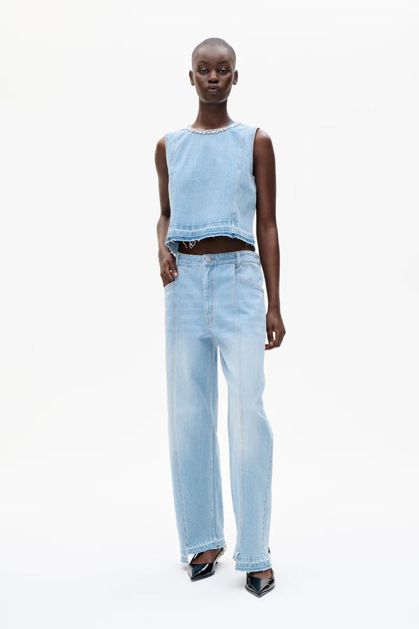 Baum & Pferdgarten Top "Medine" light denim