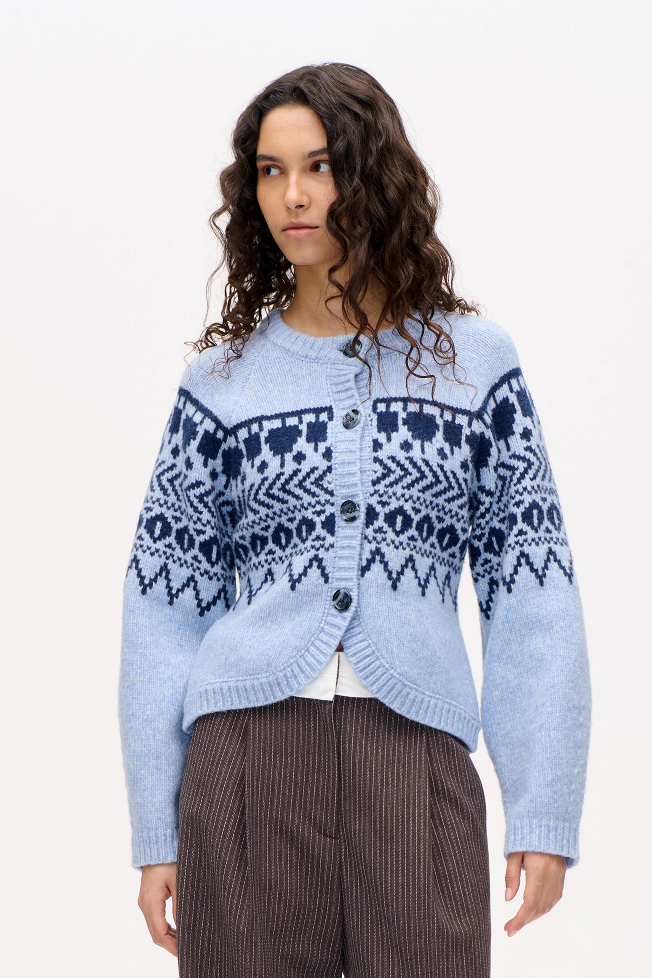 BAUM & PFERDGARTEN Cardigan "Colin" blue