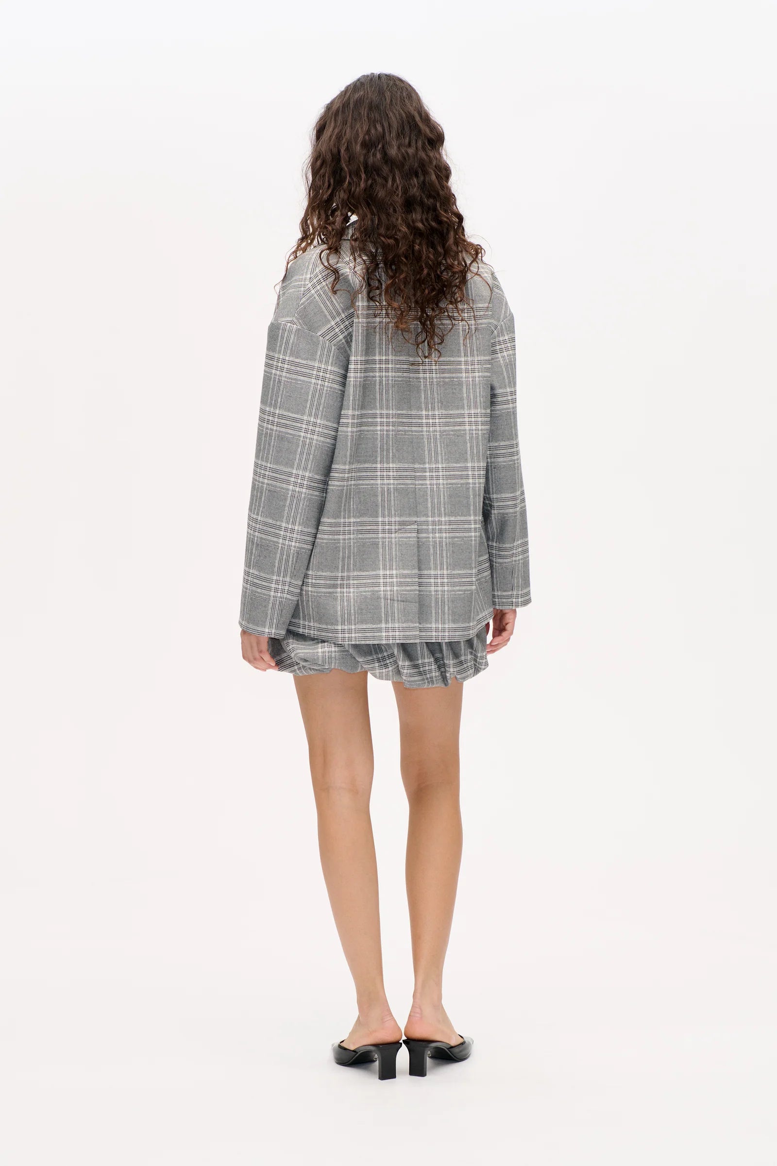 BAUM & PFERDGARTEN Jacket "Binea" black and white check