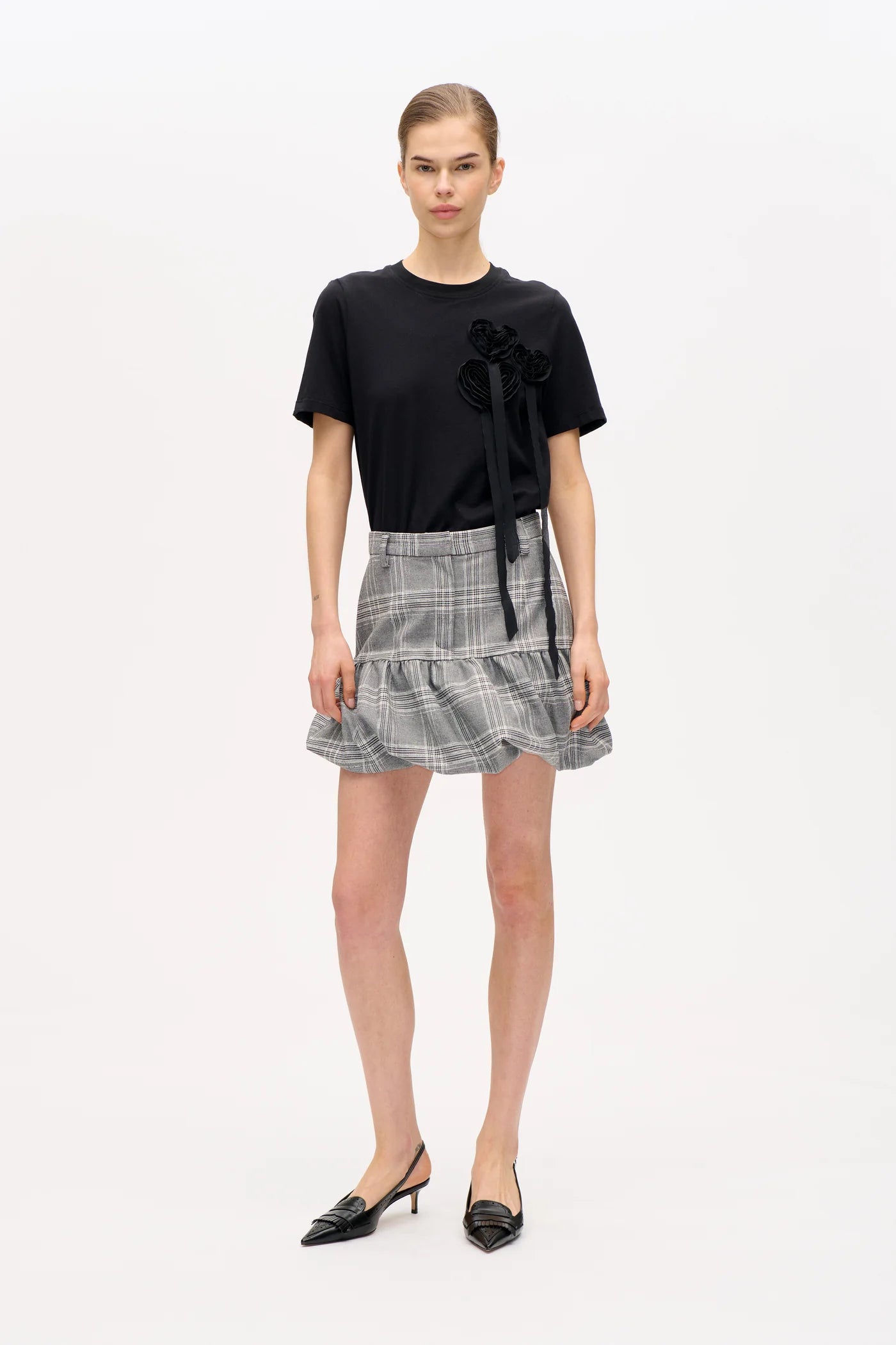 BAUM & PFERDGARTEN Skirt "Sikita" black and white