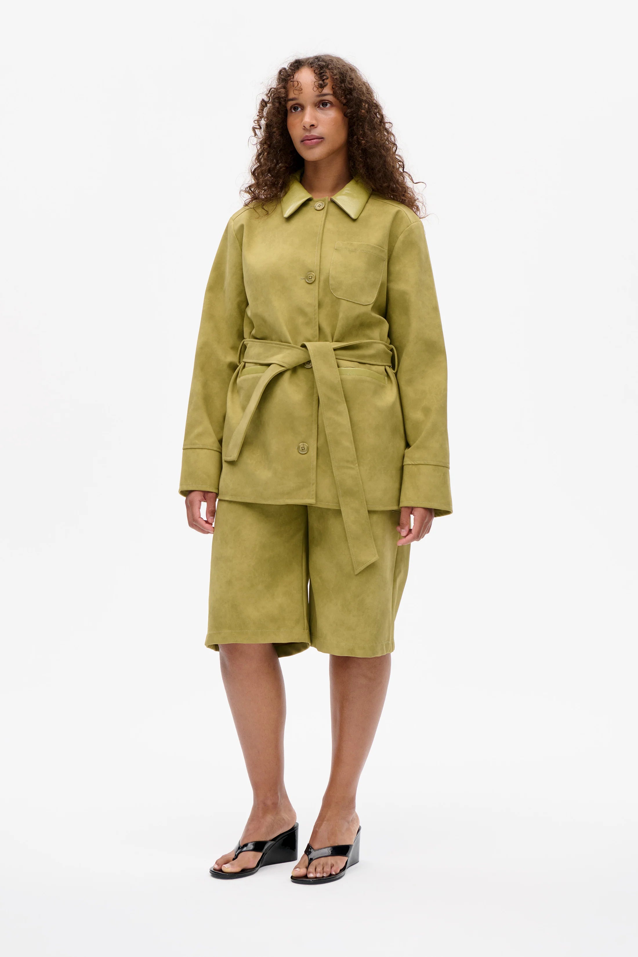 BAUM & PFERDGARTEN Jacket "Brodie" green moss
