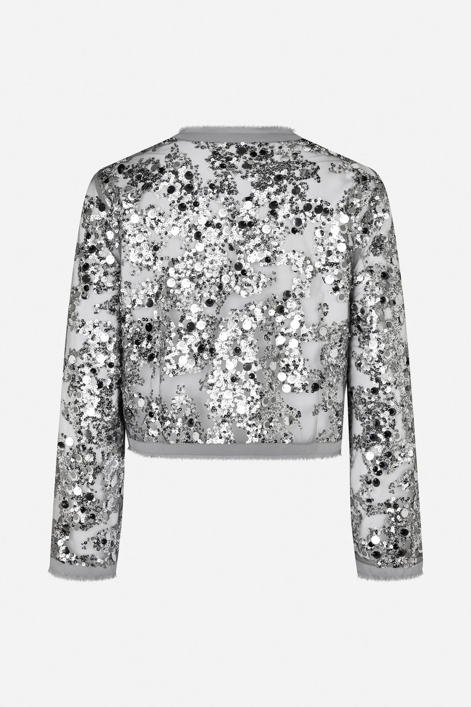 BAUM & PFERDGARTEN Jacket "Bethina" grey sequins