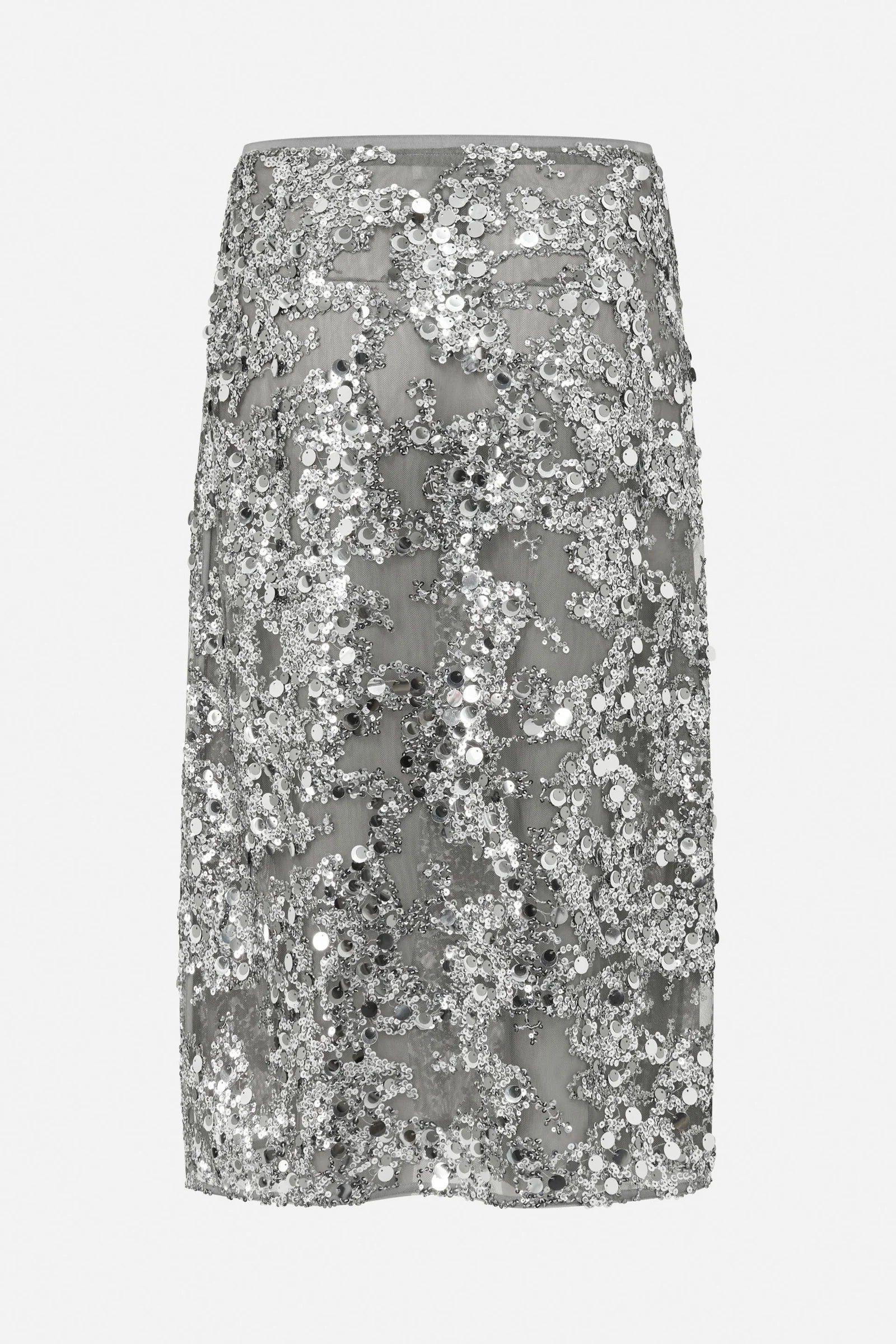 BAUM & PFERDGARTEN Skirt "Shania" grey sequins