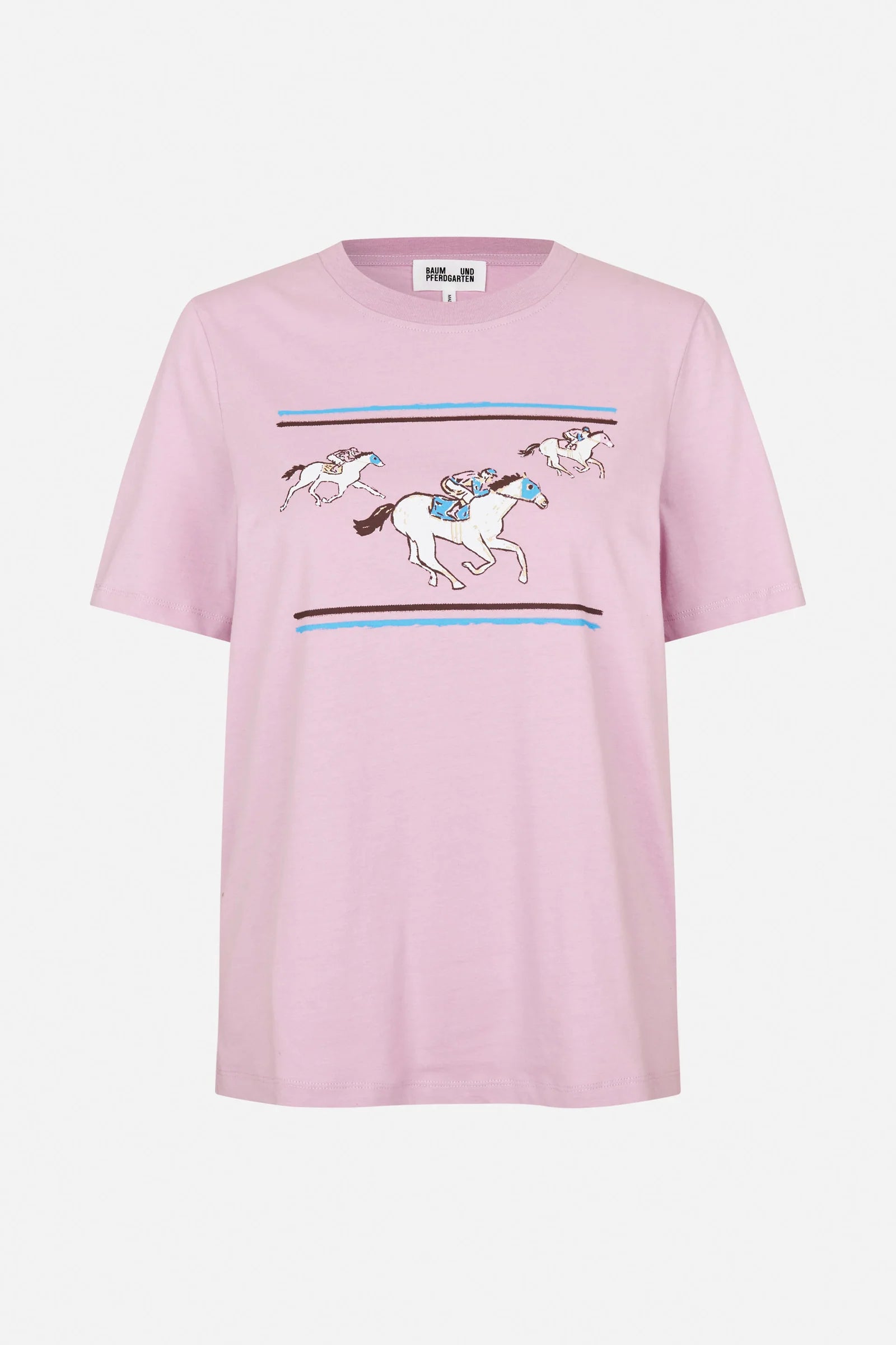 BAUM & PFERDGARTEN T-Shirt "Jawo" lilac pink