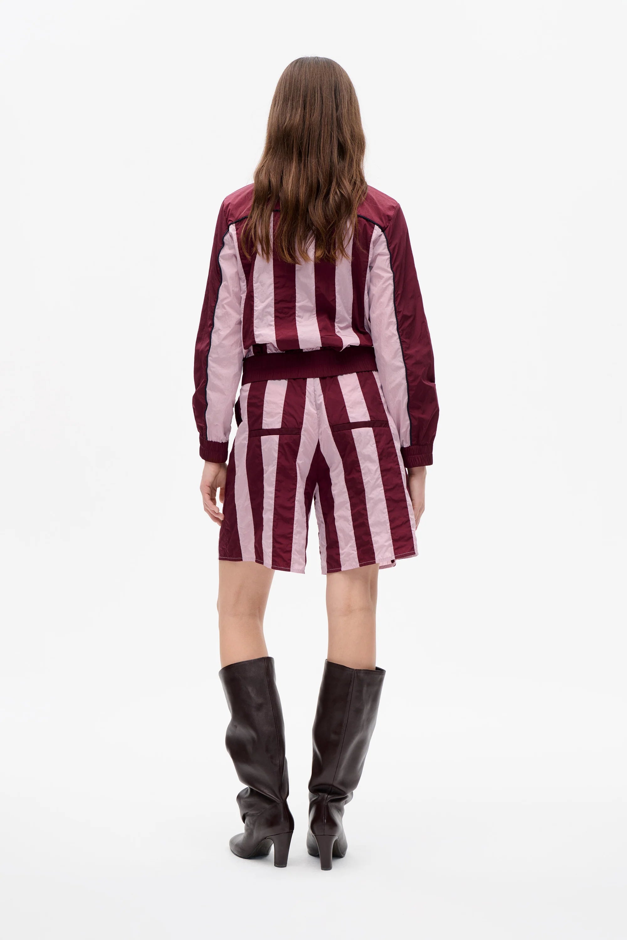 BAUM & PFERDGARTEN Jacket "Bettie" bordeaux pink mix