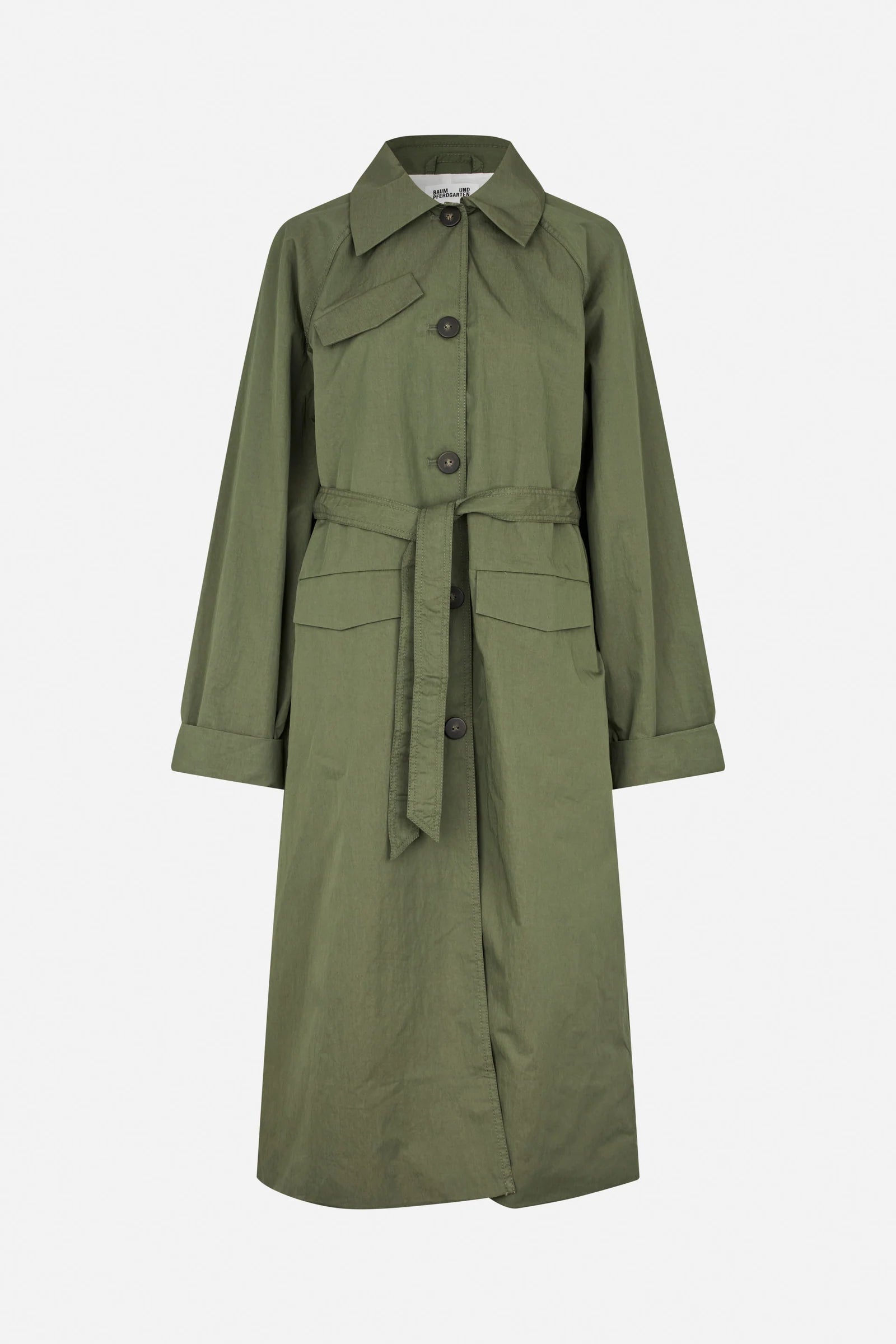 BAUM & PFERDGARTEN Coat "Dortea" green