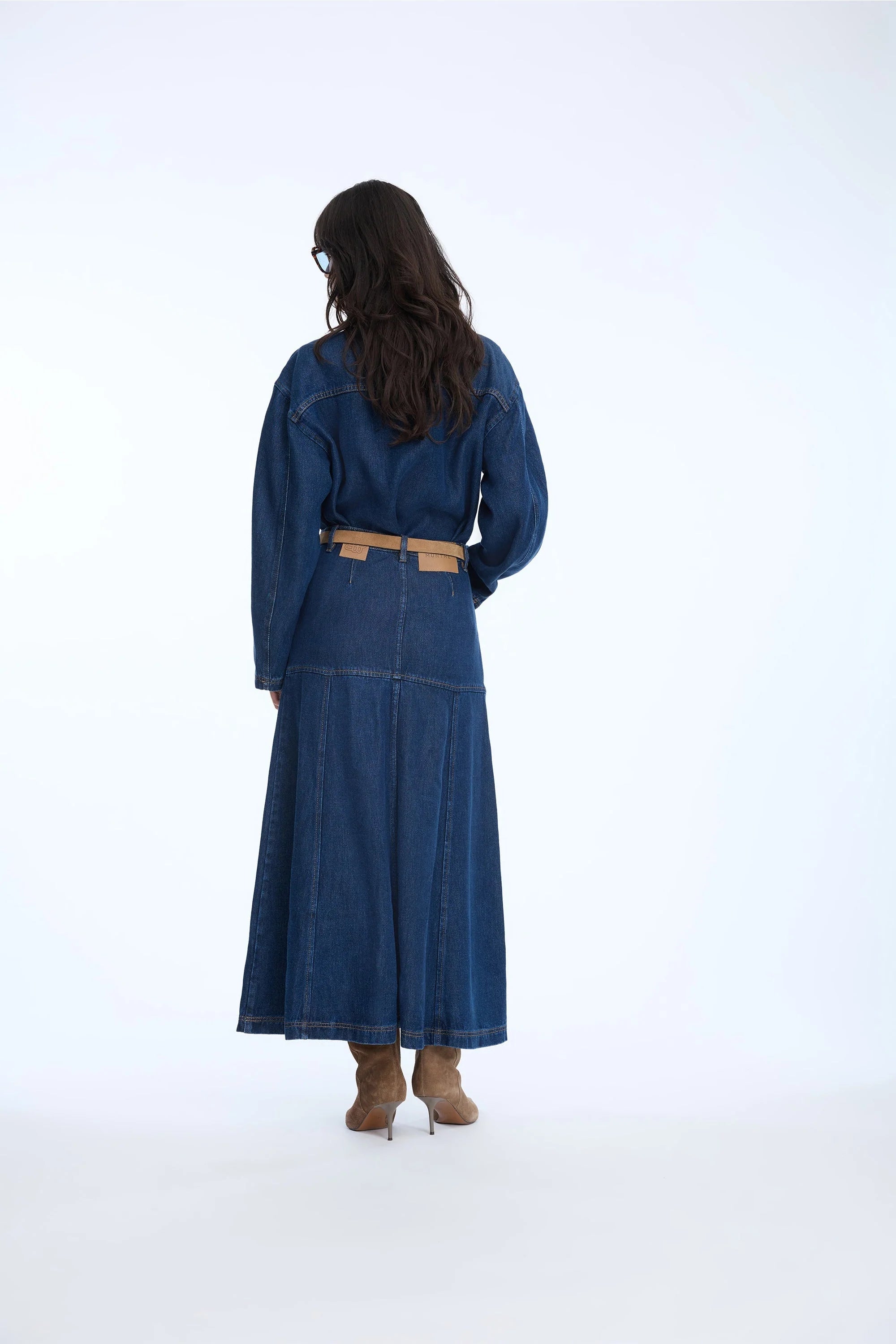 MUNTHE Skirt "Tuxya" indigo