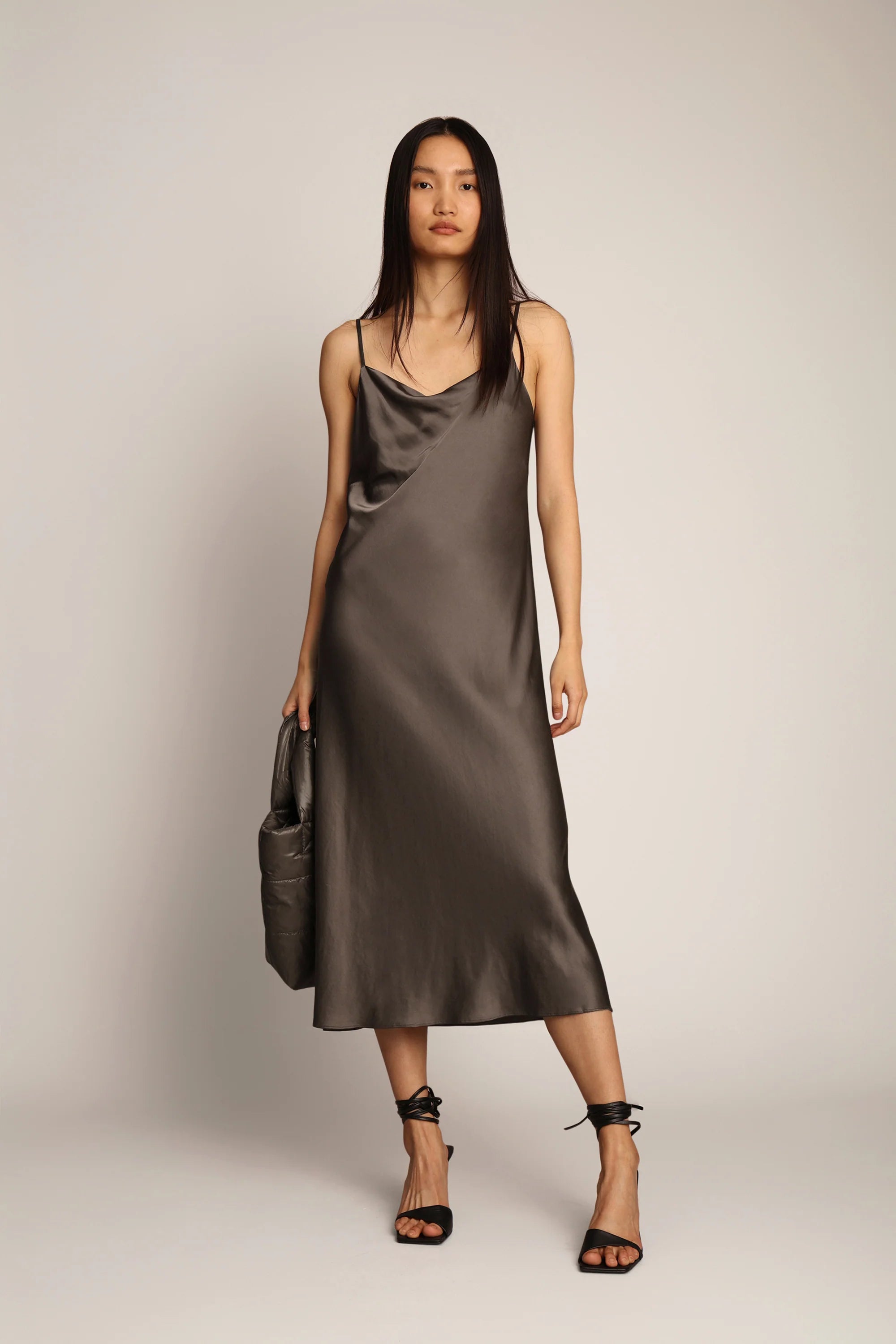 MUNTHE Dress "Babyloma" army