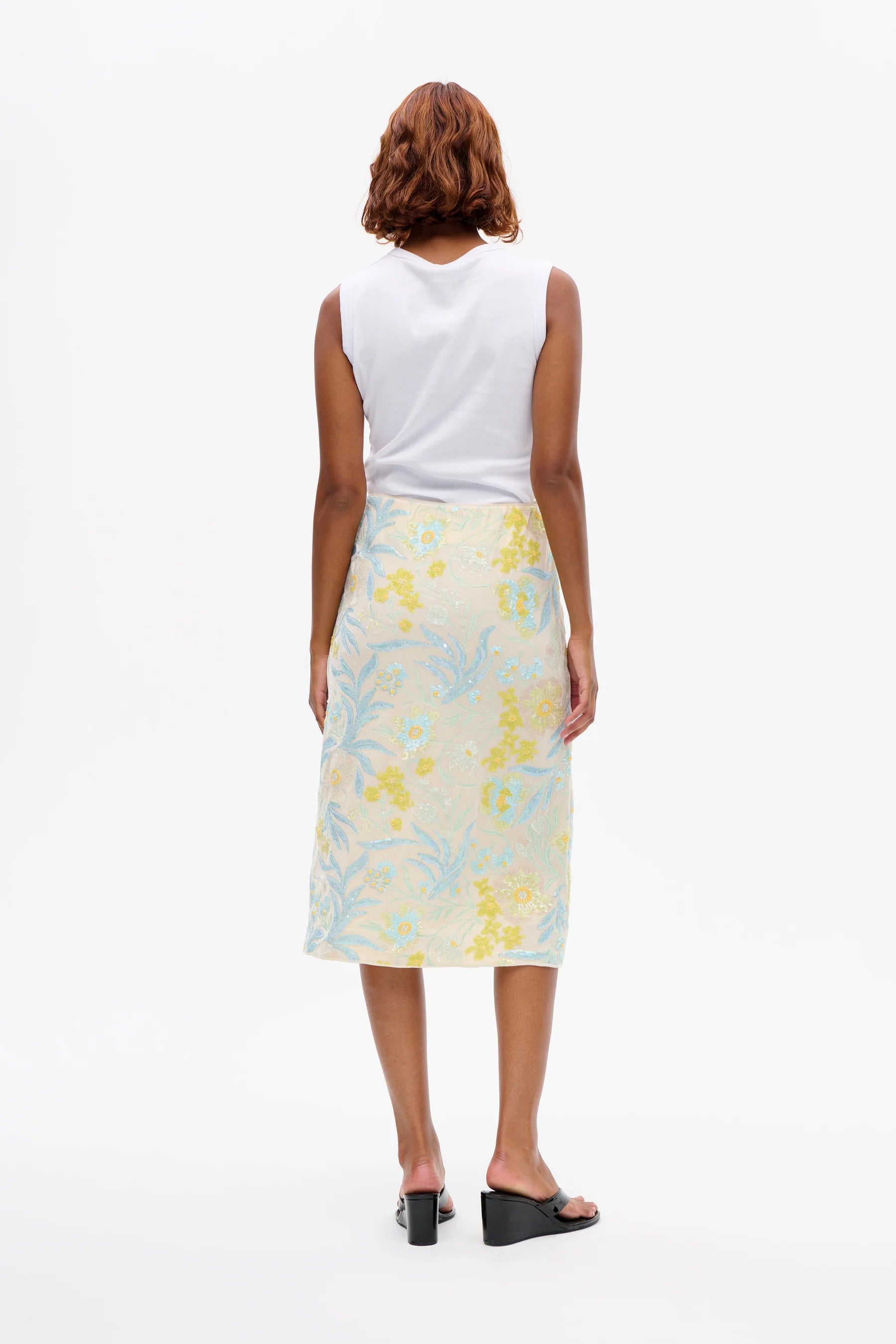 BAUM & PFERDGARTEN Skirt "Jolette" pastel sequins flower