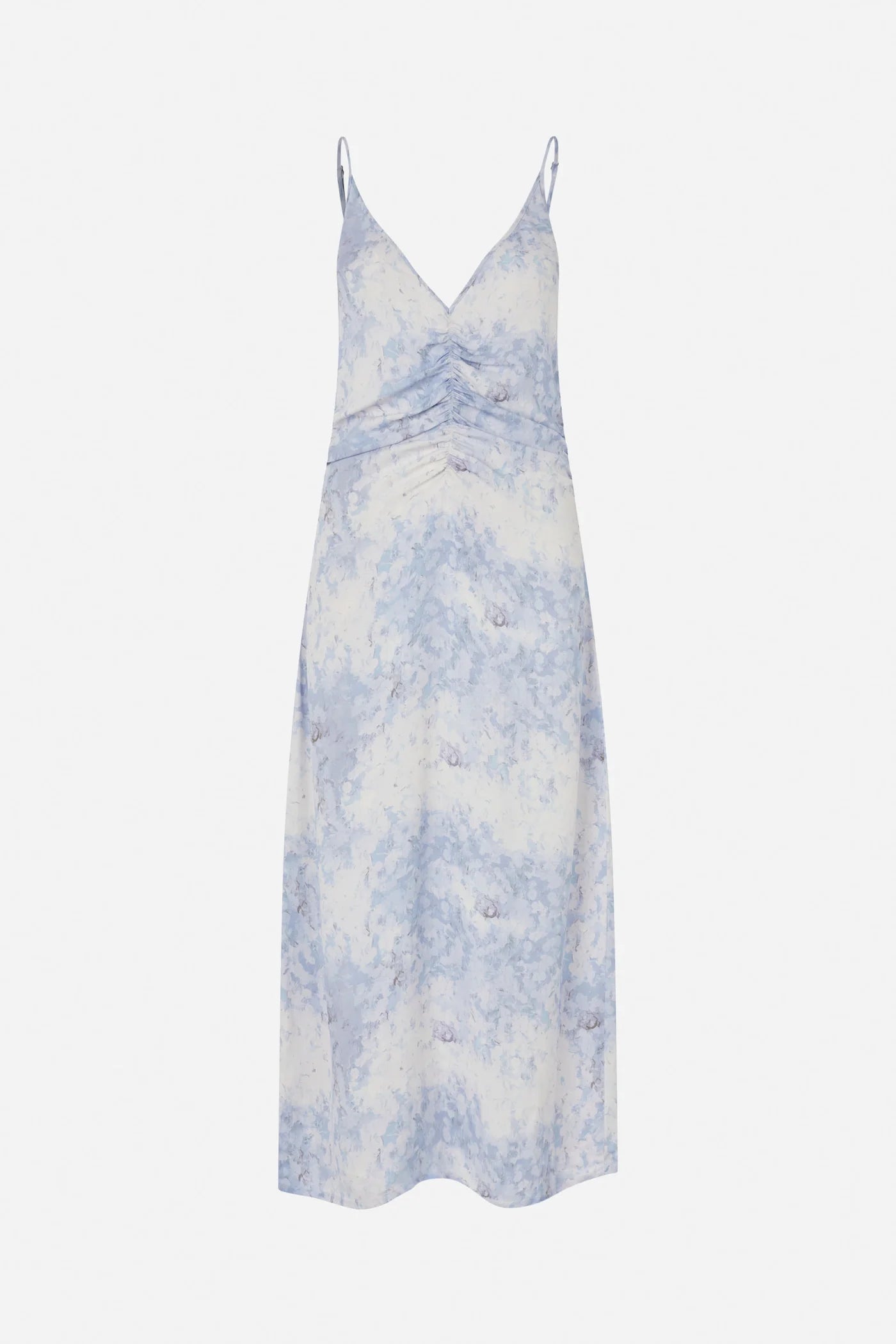 BAUM & PFERDGARTEN Dress "Atalia" distorted blue flower