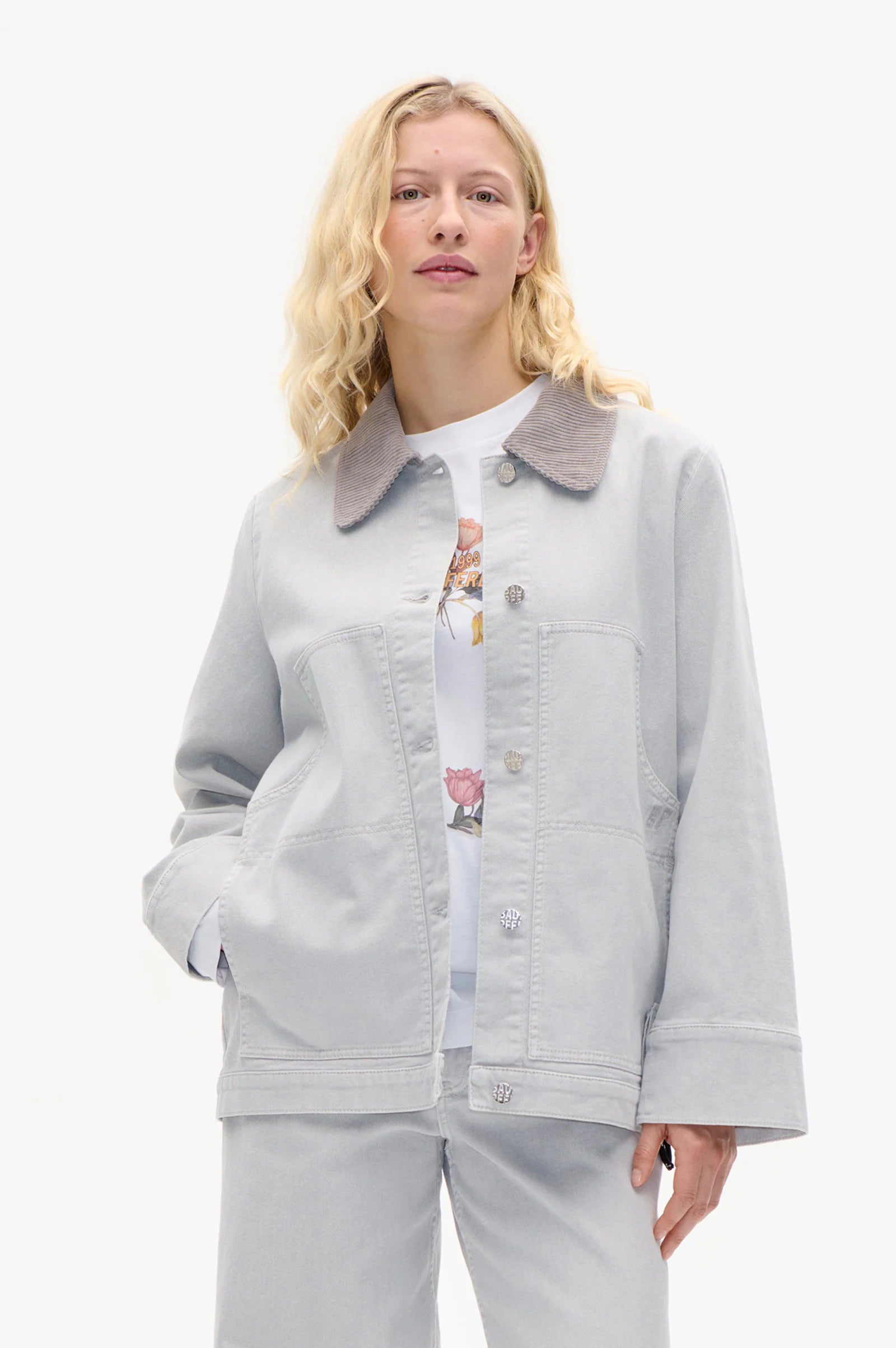 BAUM & PFERDGARTEN Jacket "Benilda" opal gray