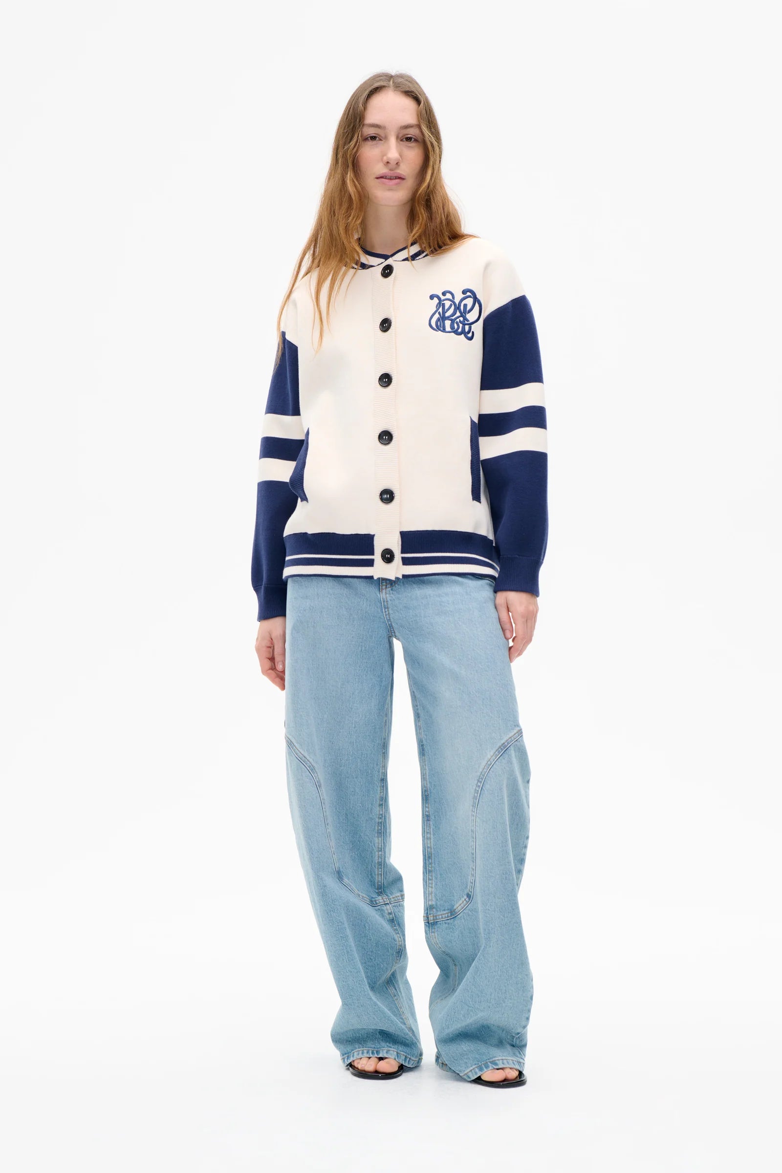BAUM & PFERDGARTEN Jacket "Chrissie" Baritone blue mix