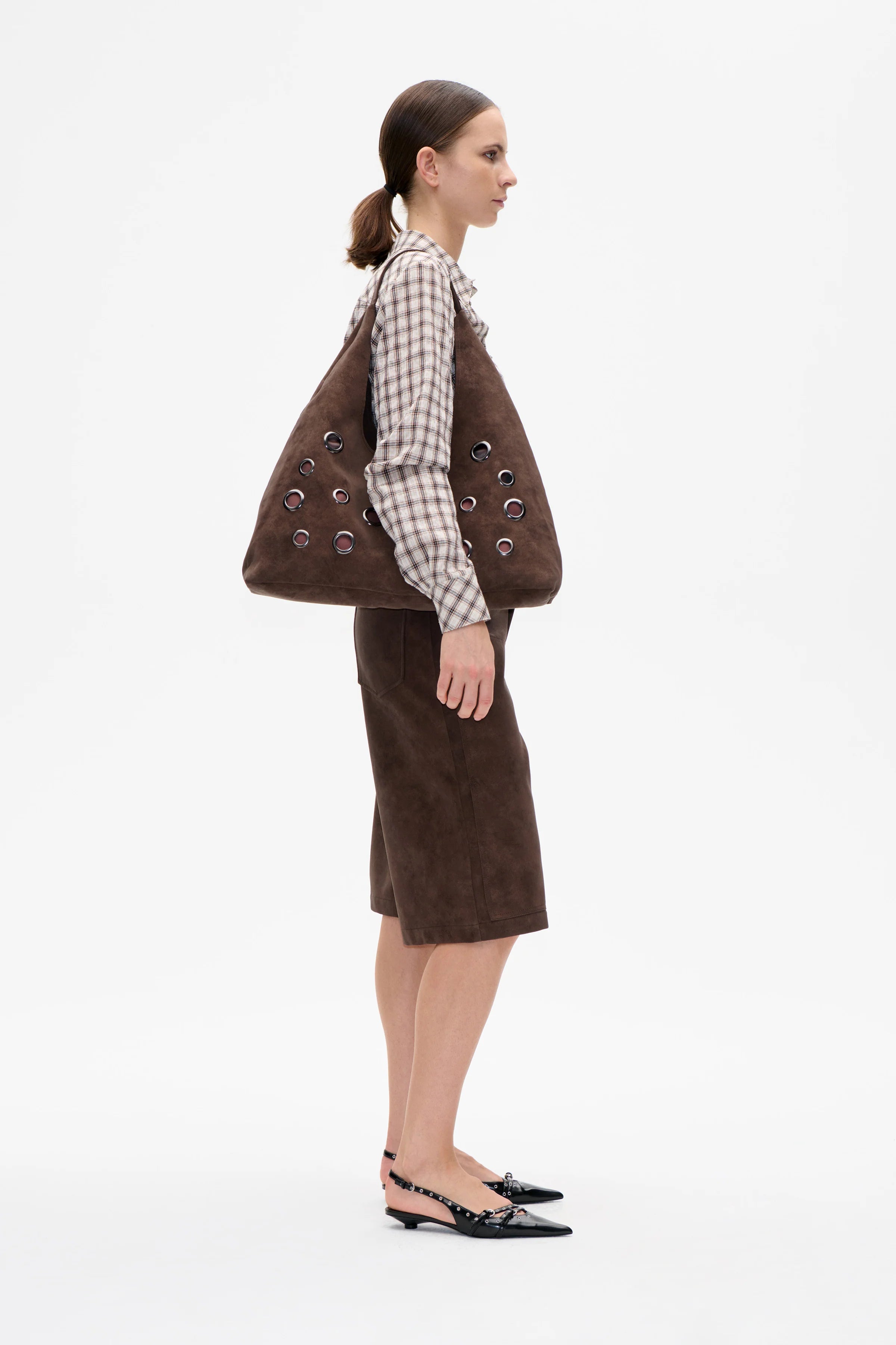BAUM & PFERDGARTEN Bag "Kleo" coffee bean brown