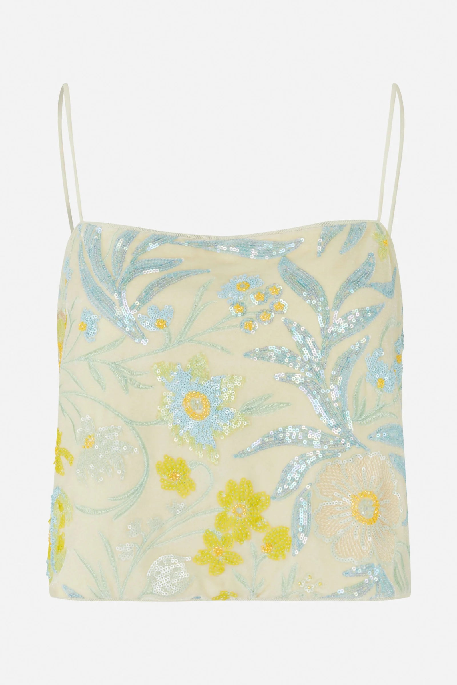 BAUM & PFERDGARTEN Top "Jovana" pastel sequins flower