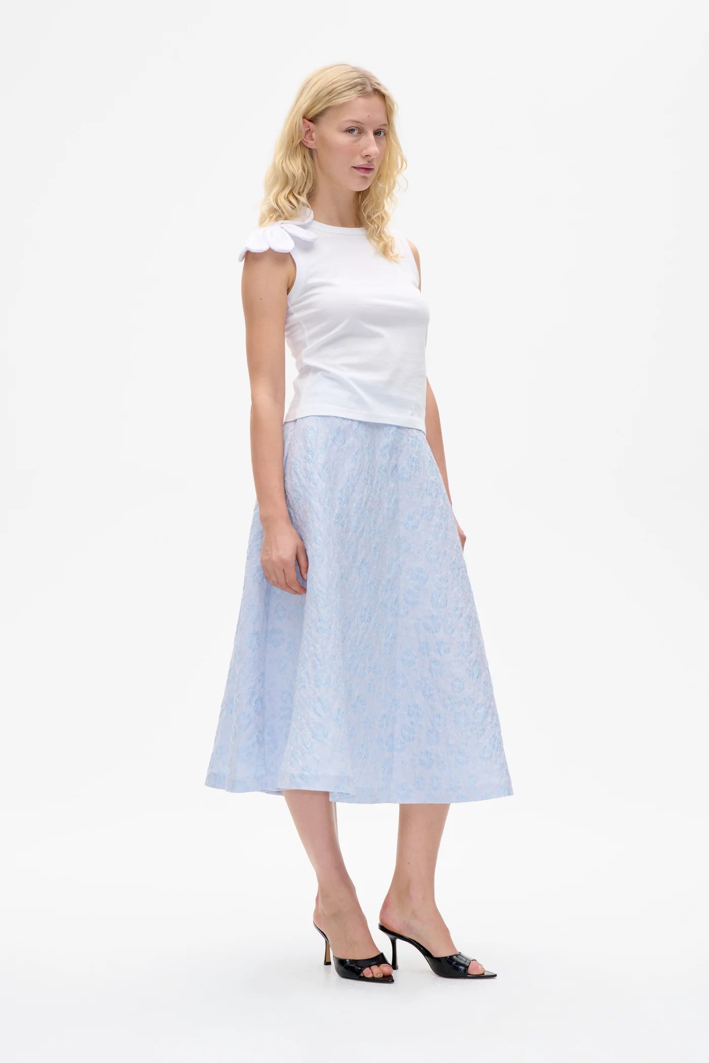 BAUM & PFERDGARTEN Skirt "Saya" Kentucky blue