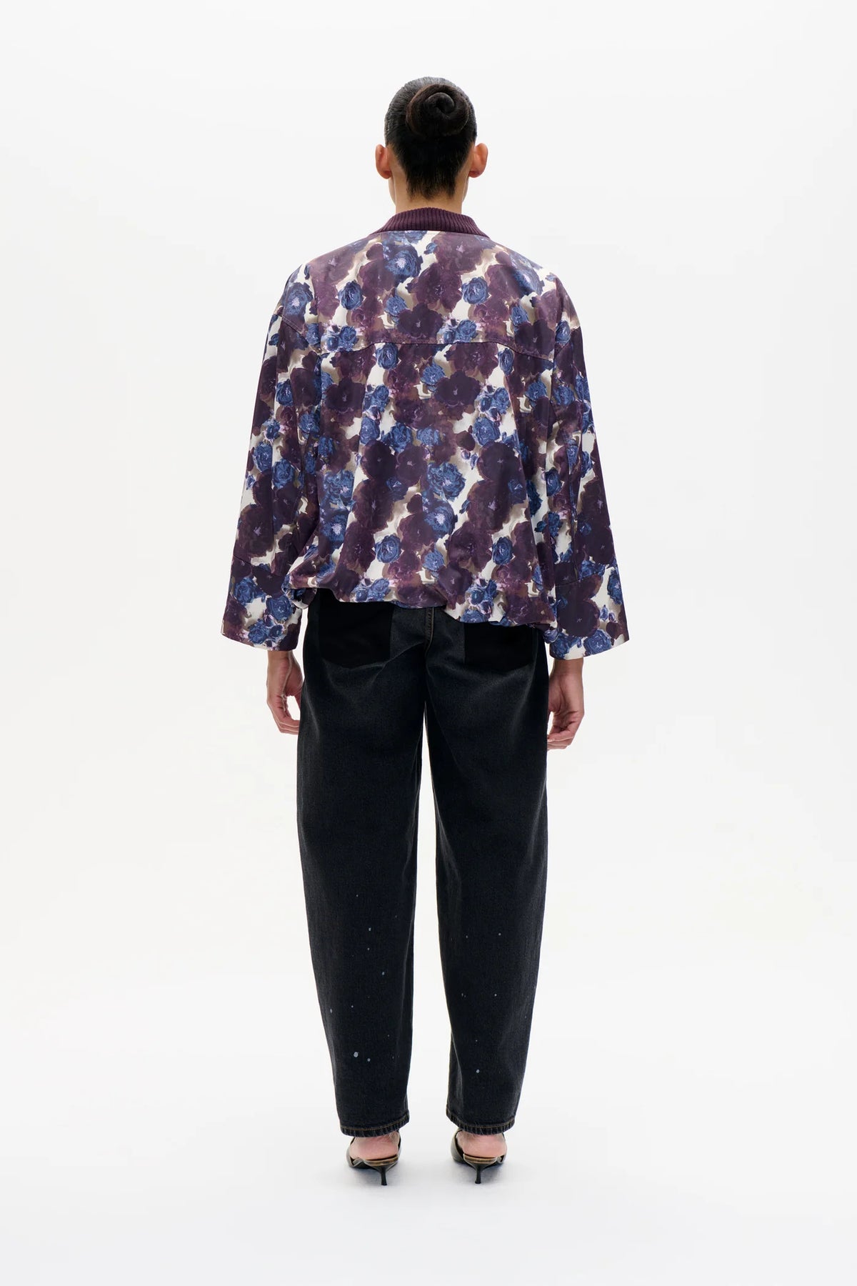 BAUM & PFERDGARTEN Jacket "Boline" dusty grey flower