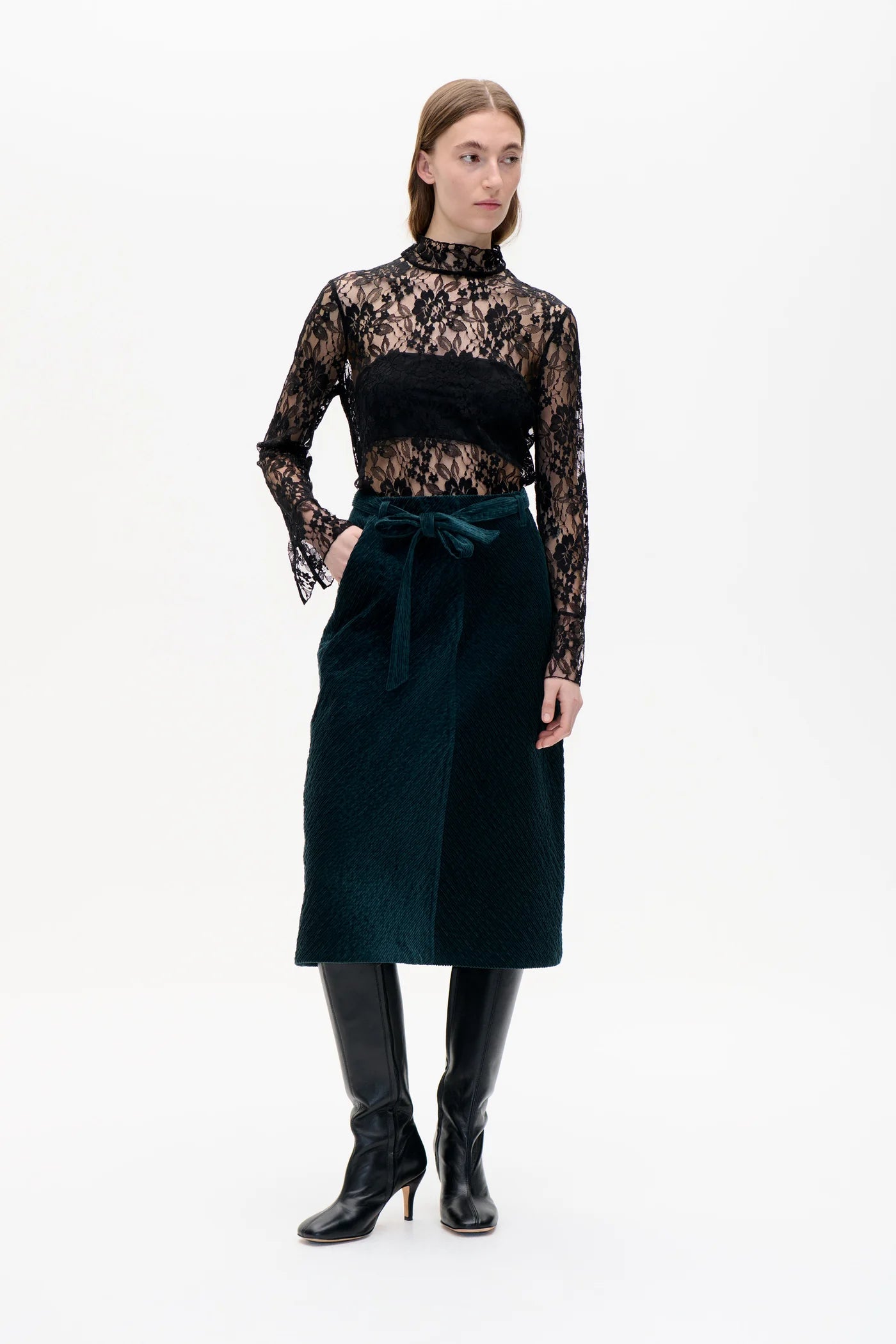 BAUM & PFERDGARTEN Top "Meena" black